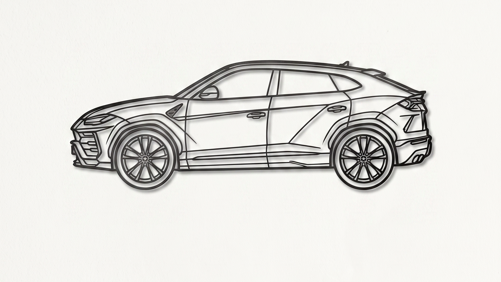 Lamborghini Urus SE SIDE VIEW