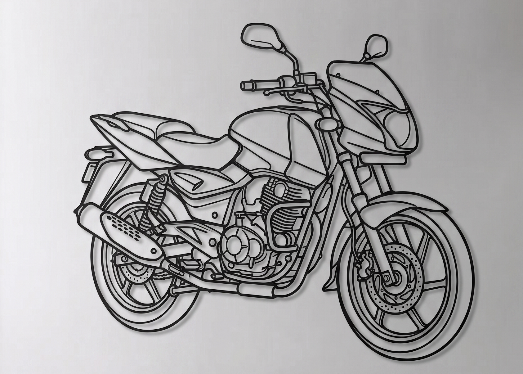 Pulsar 150 (1st Gen) 3/4 VIEW