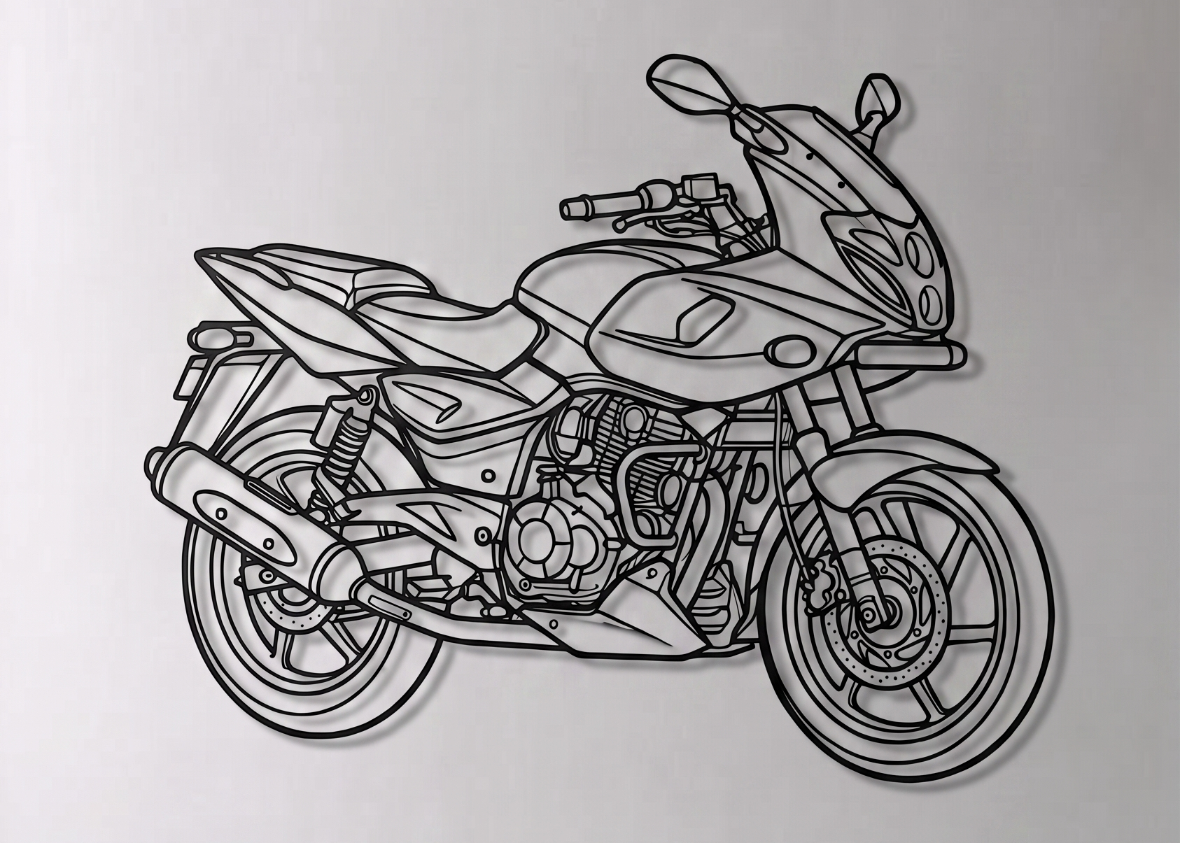 Pulsar 220F 3/4VIEW