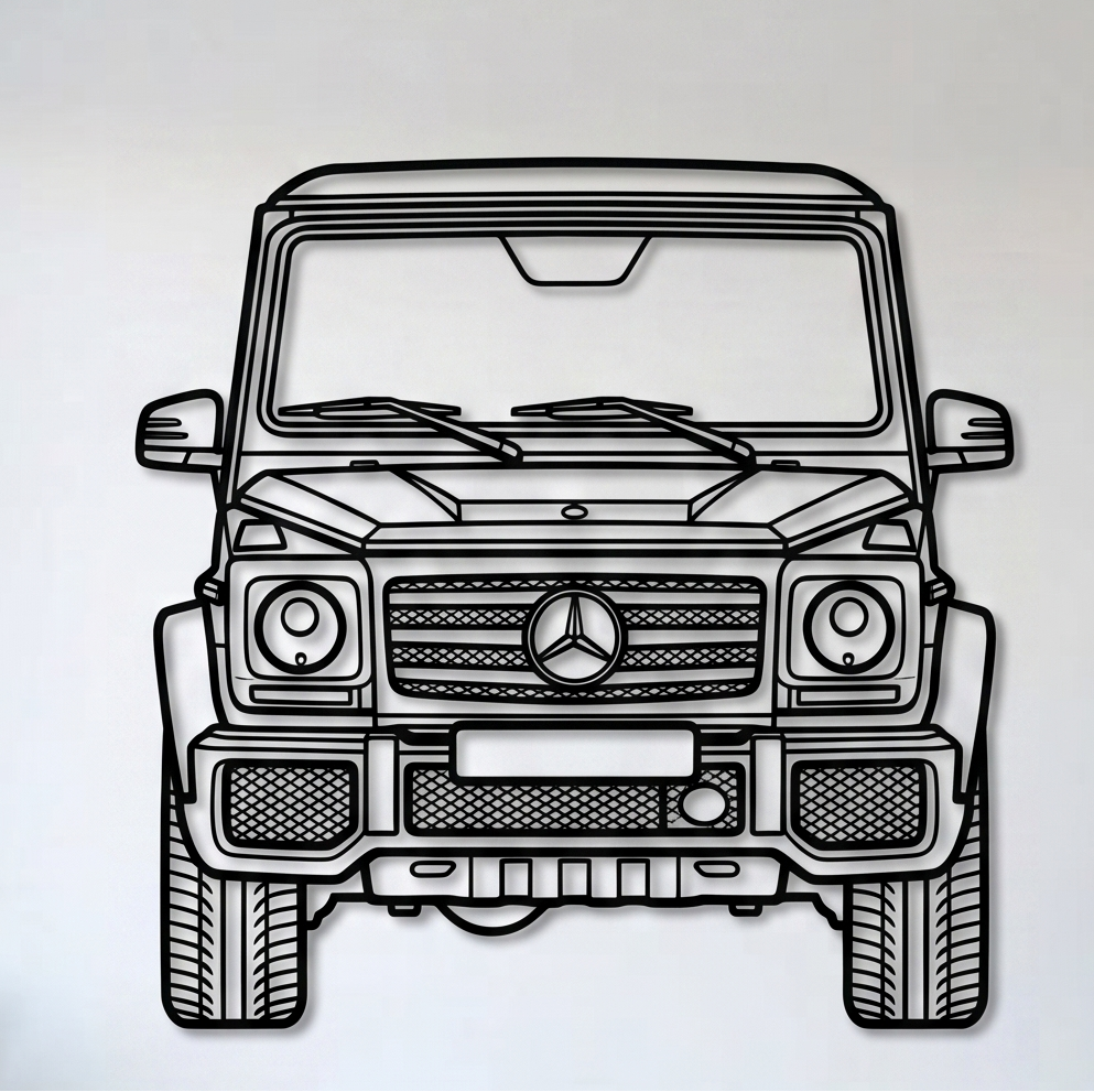 Mercedes-Benz G-Class W460 FRONT  VIEW