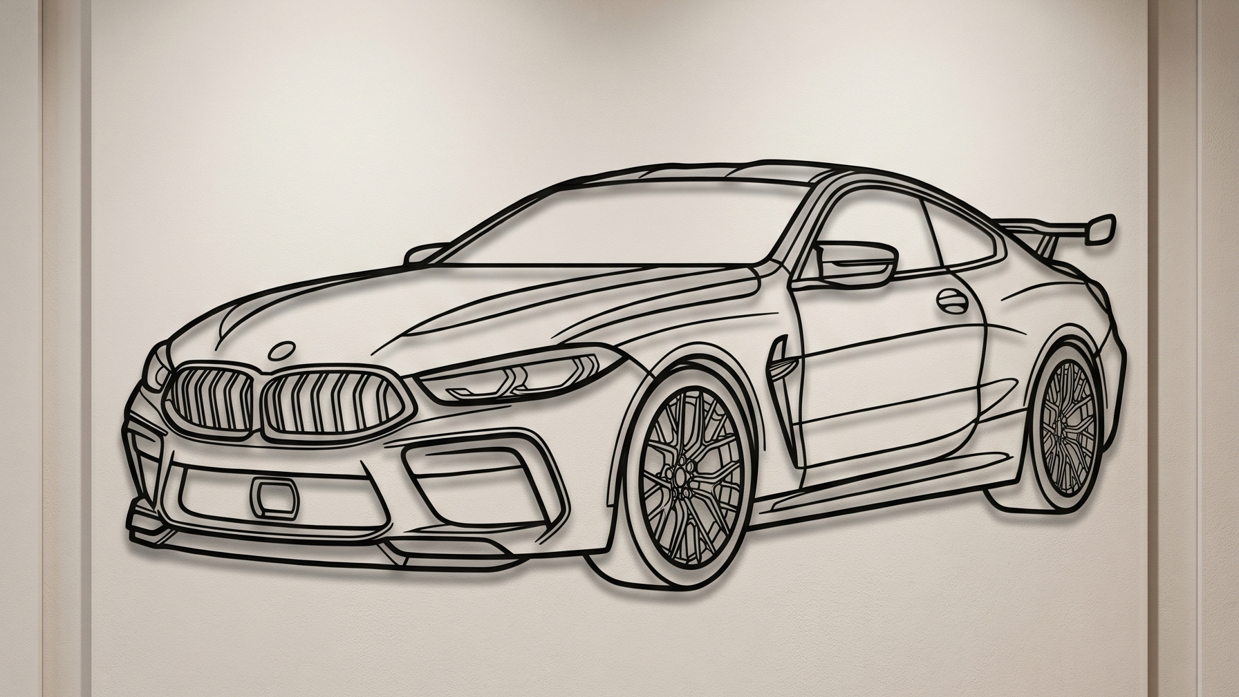 BMW M8 Competition F92 3/4 VIEW