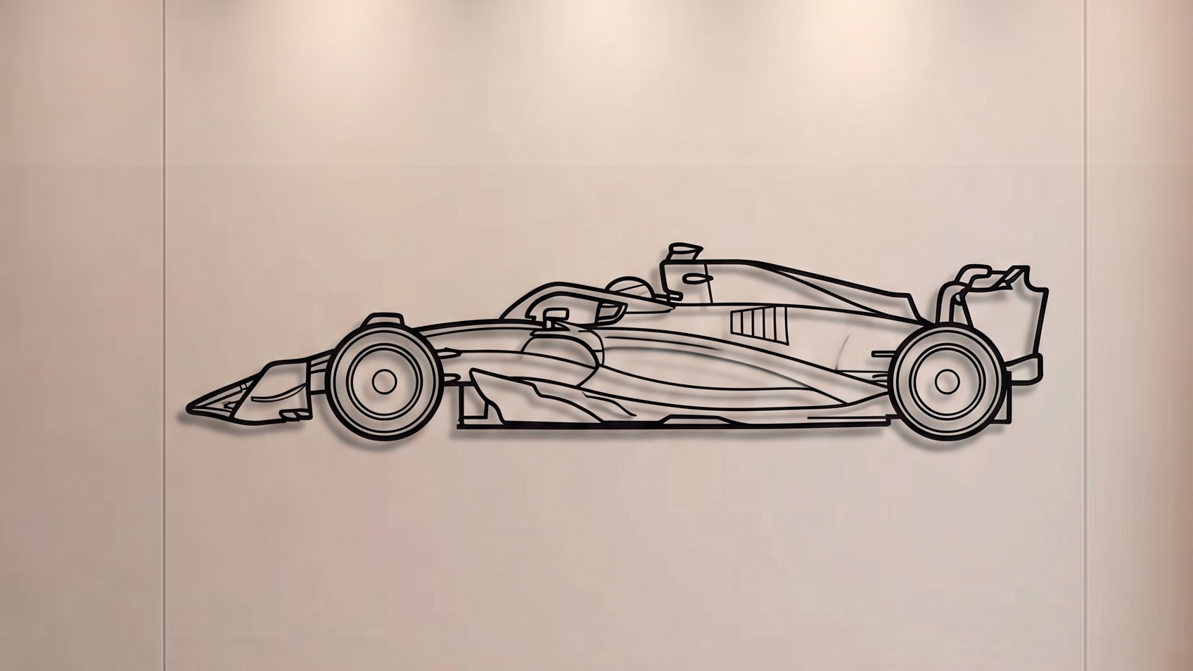 F1 Mercedes MODEL  W15 → 2024 SIDE VIEW