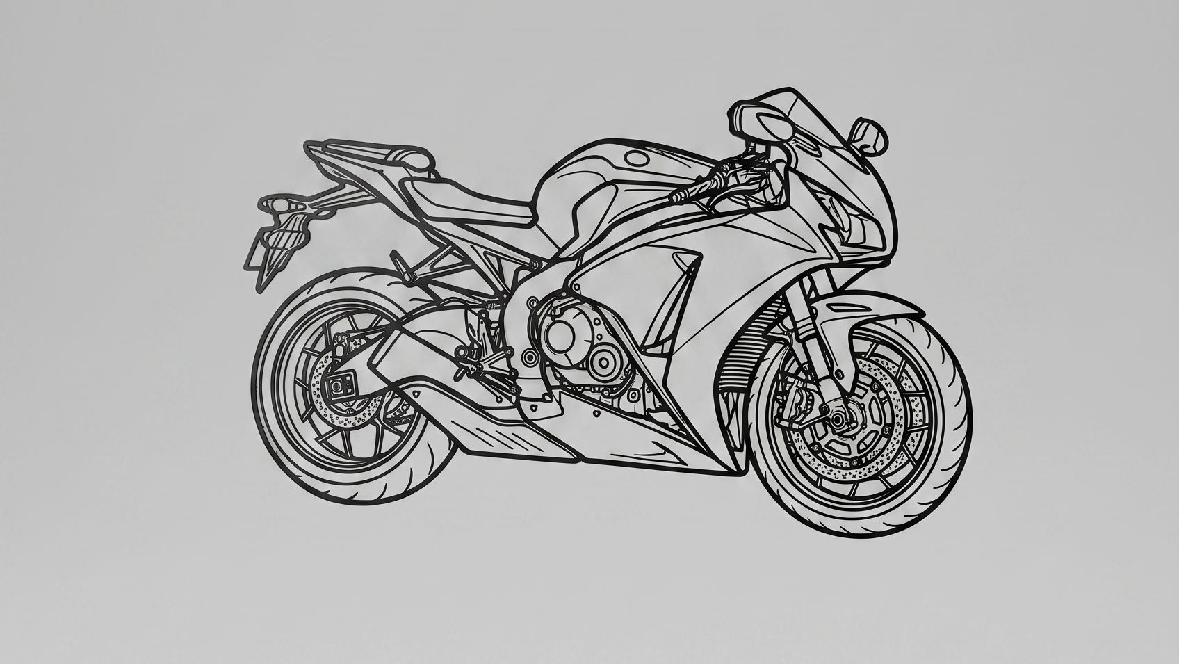 Honda CBR Series 3/4 VIEW