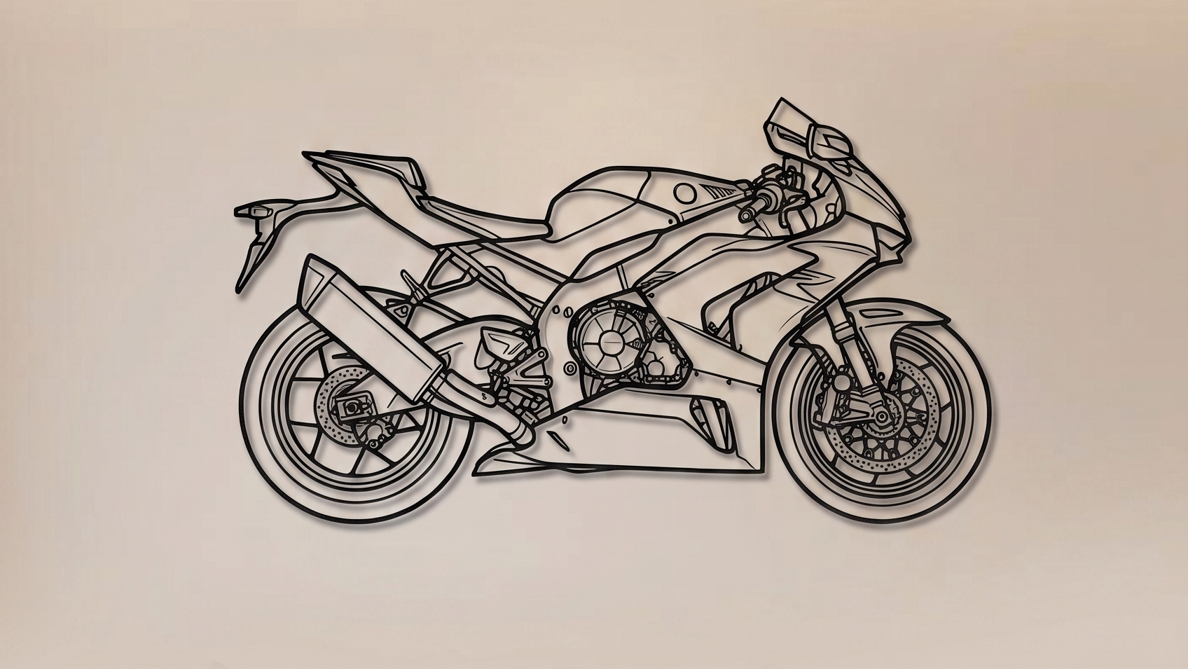 Honda CBR Series SIDE IEW