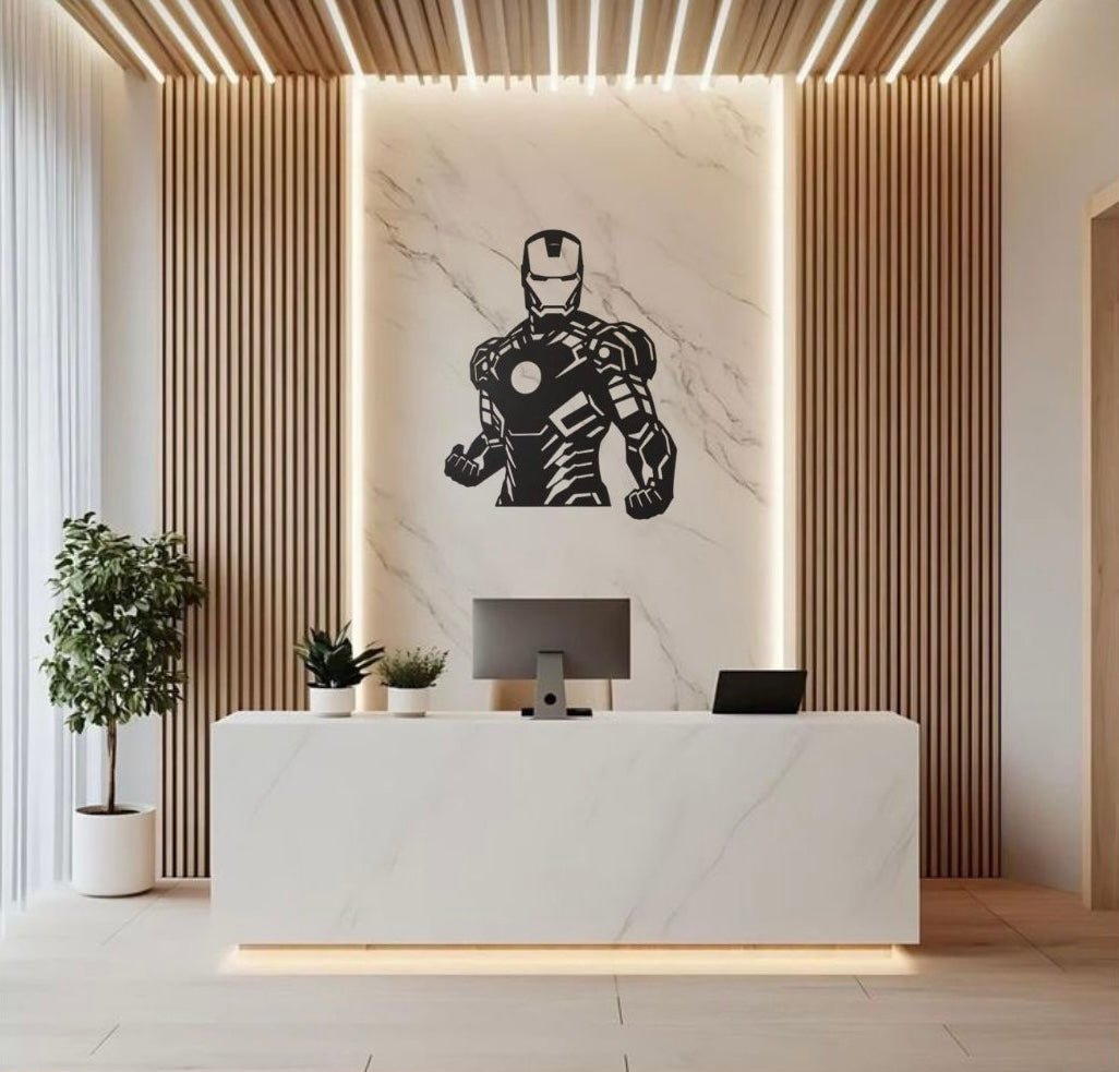 IRON MAN WALL ART