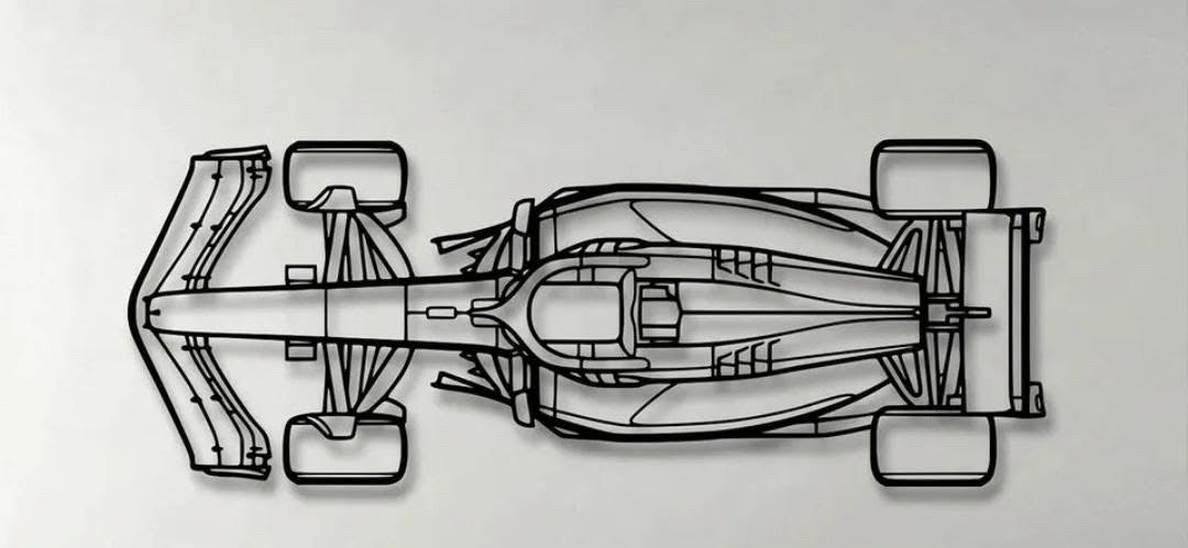 Apex Formula – F1 Metal Wall Art