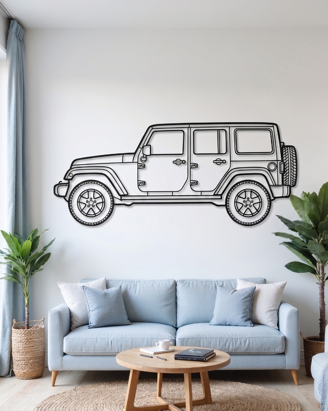 Jeep Wrangler JK SIDE VIEW