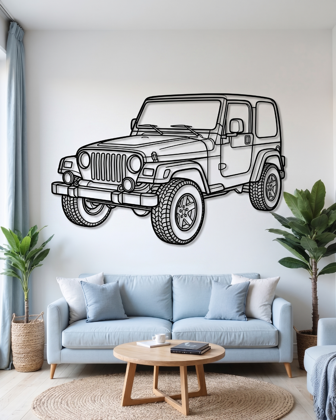 Jeep Wrangler TJ 3/4 VIEW