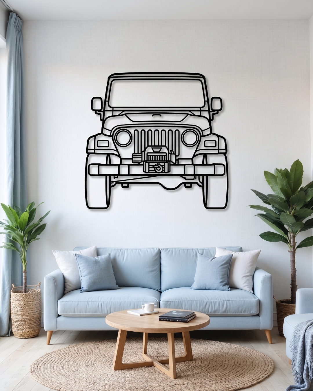 Jeep Wrangler TJ FRONT VIEW