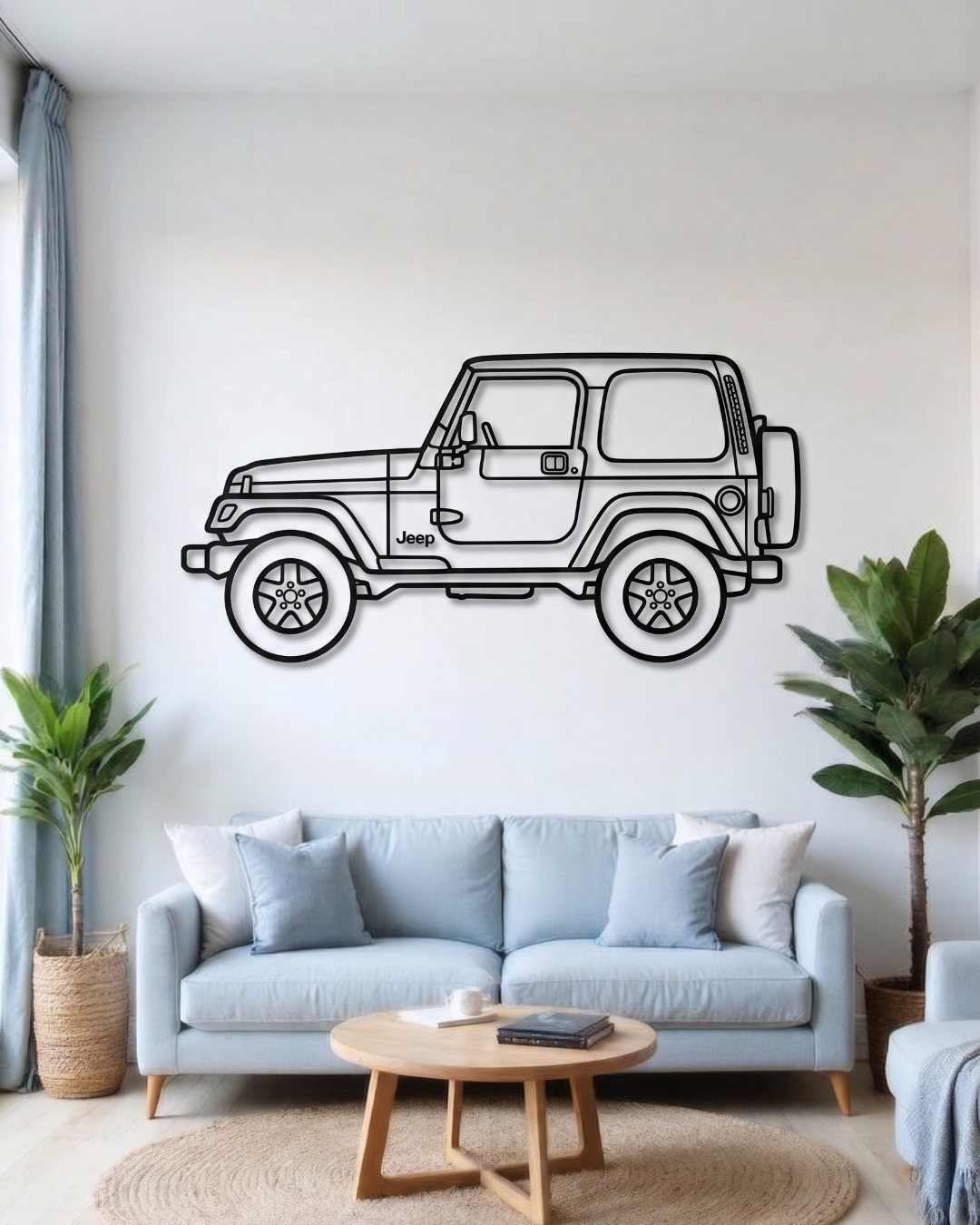 Jeep Wrangler TJ SIDE VIEW