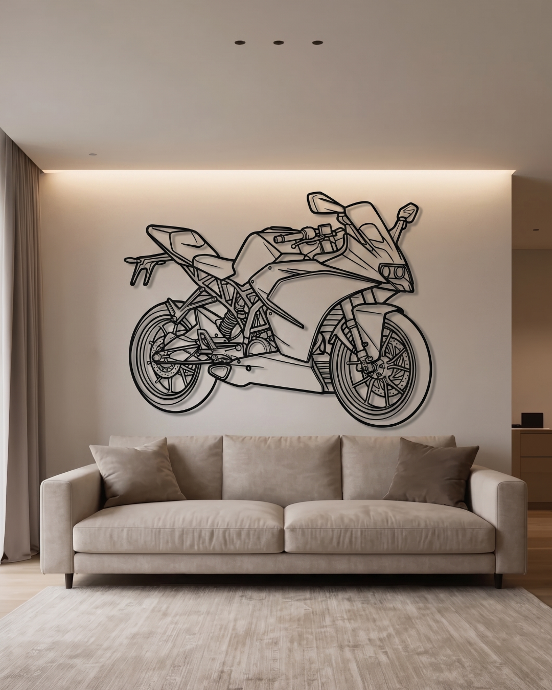 KTM RC 390  3/4 VIEW