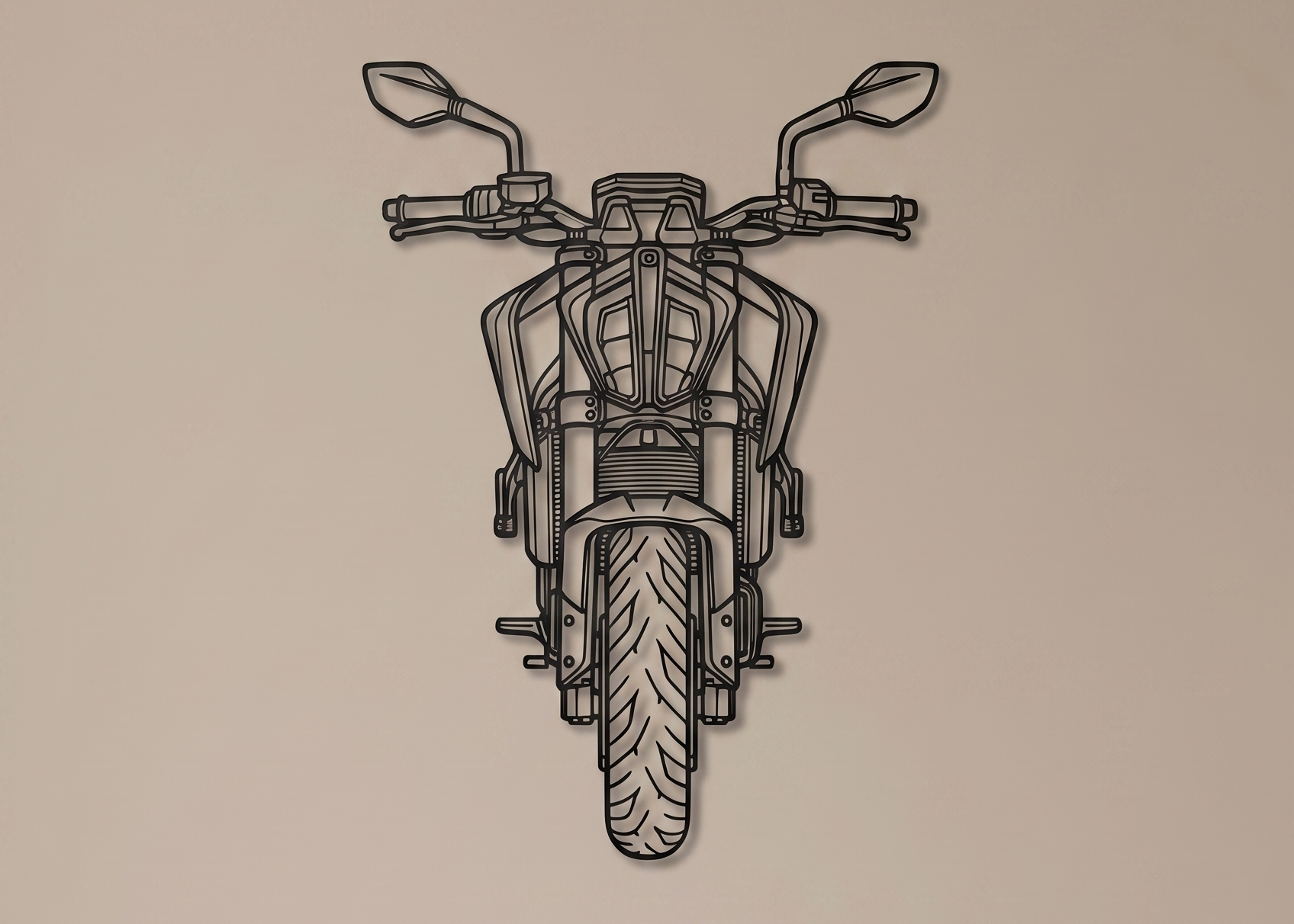 KTM Duke Series FRONT VIEW