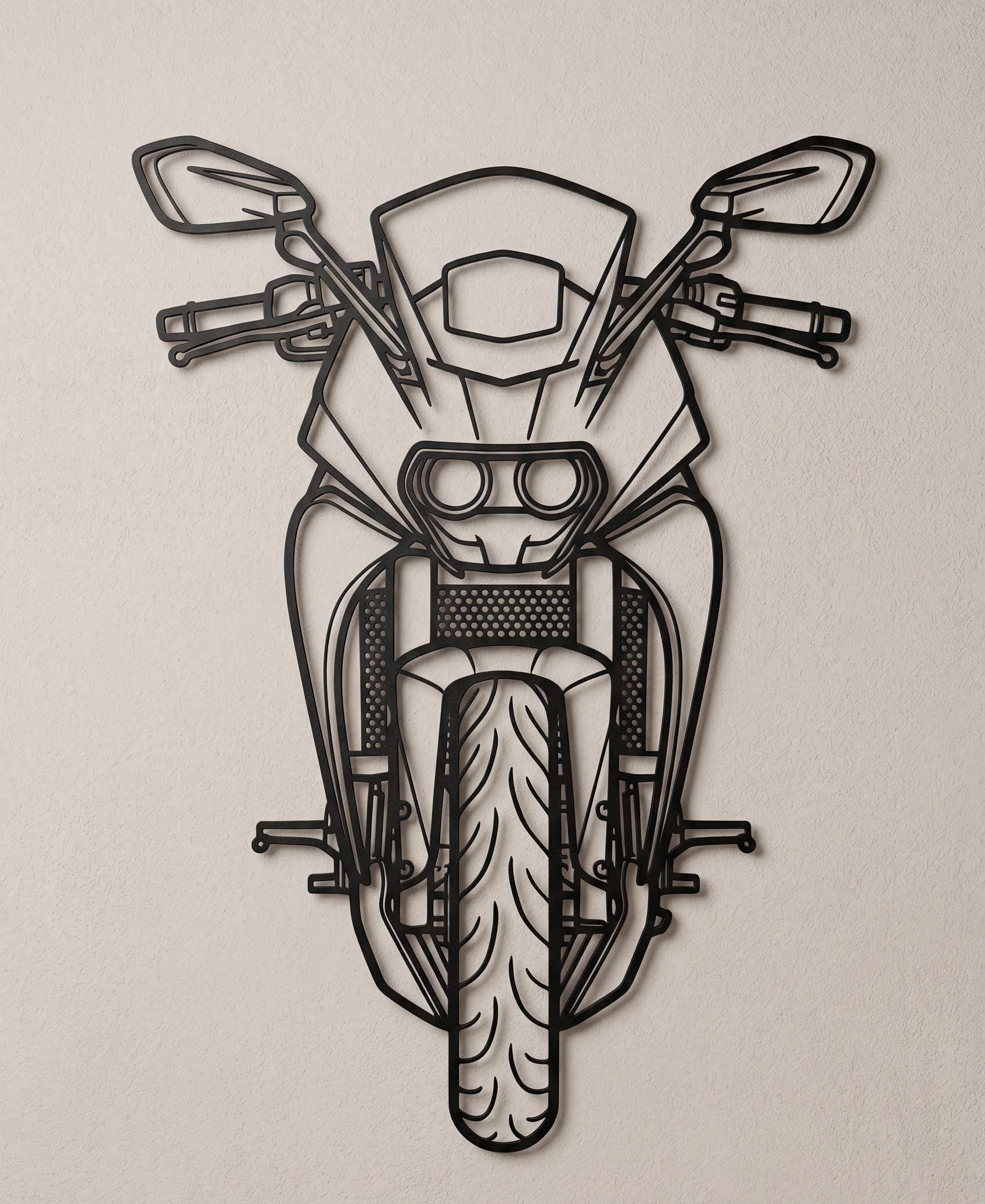 KTM RC 390  FRONT VIEW
