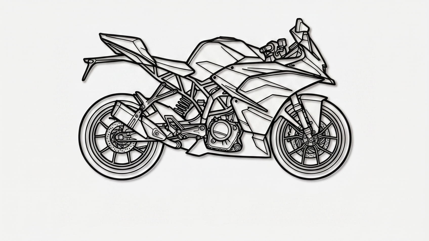 KTM RC Series SIDE  VIEW