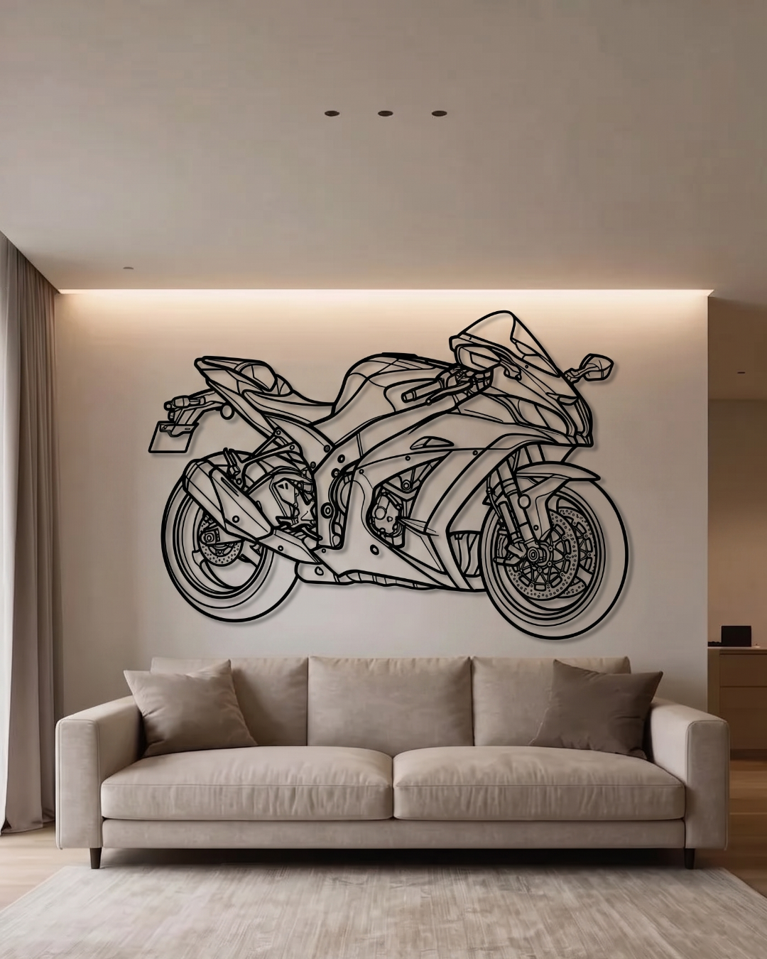 Kawasaki Ninja ZX-10R  3/4 VIEW