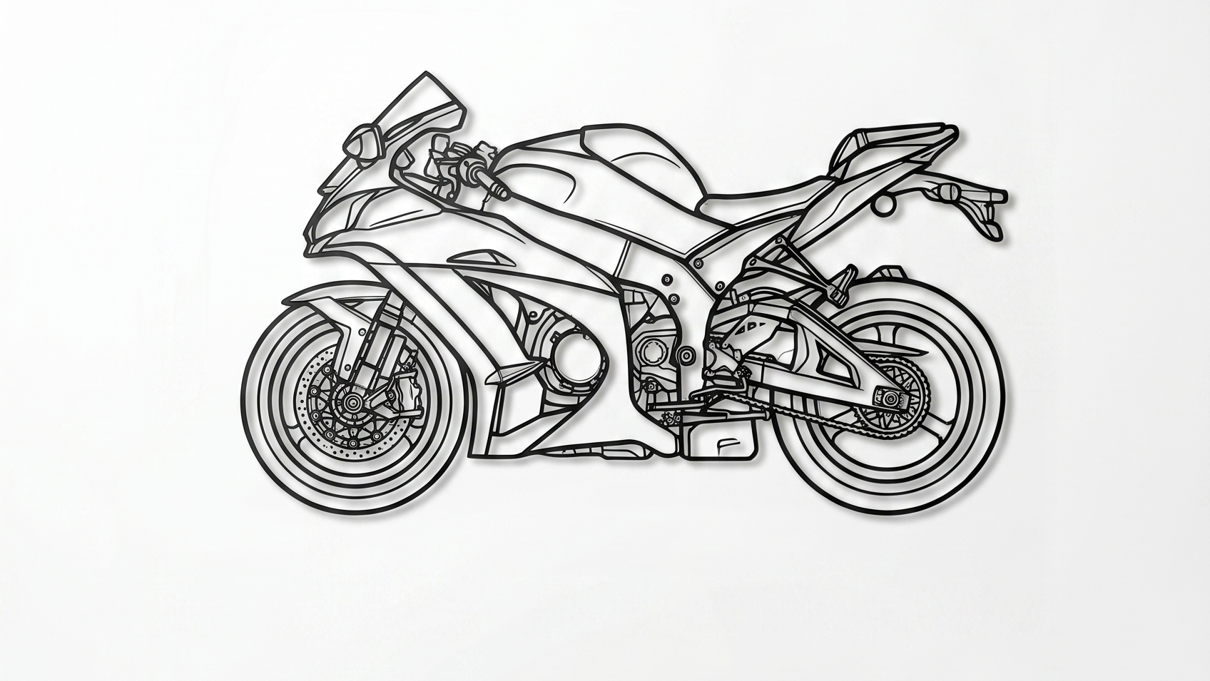 Kawasaki Ninja ZX-10R SIDE VIEW