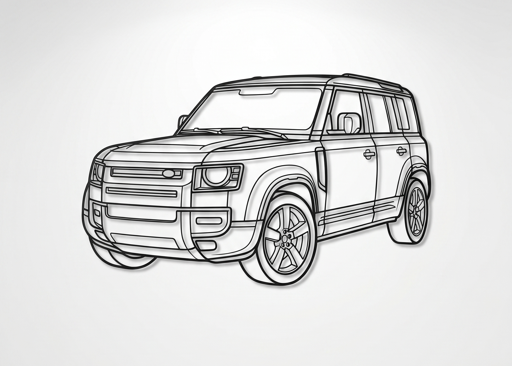 Land Rover Defender L663 3/4 VIEW