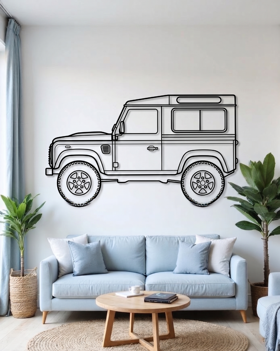 Land Rover Defender Ninety/One Ten SIDE VIEW