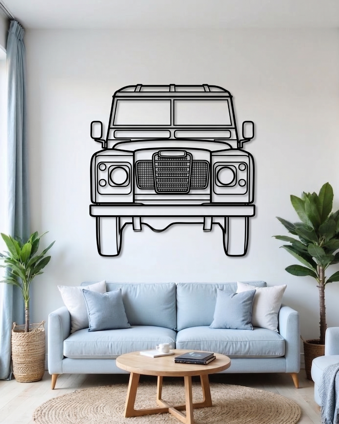Land Rover Series II FRONT VIEW