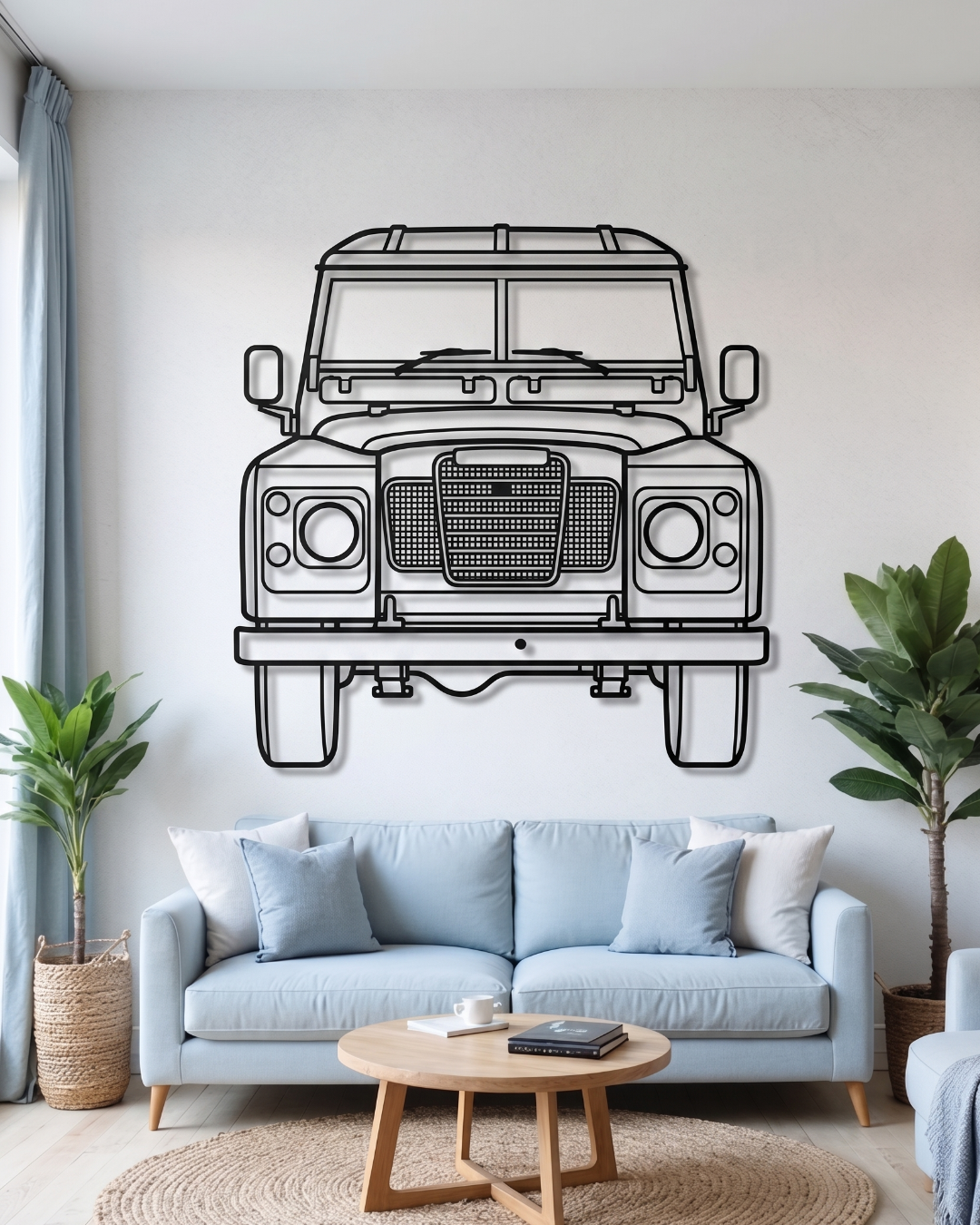 Land Rover Series III FRONT  VIEW