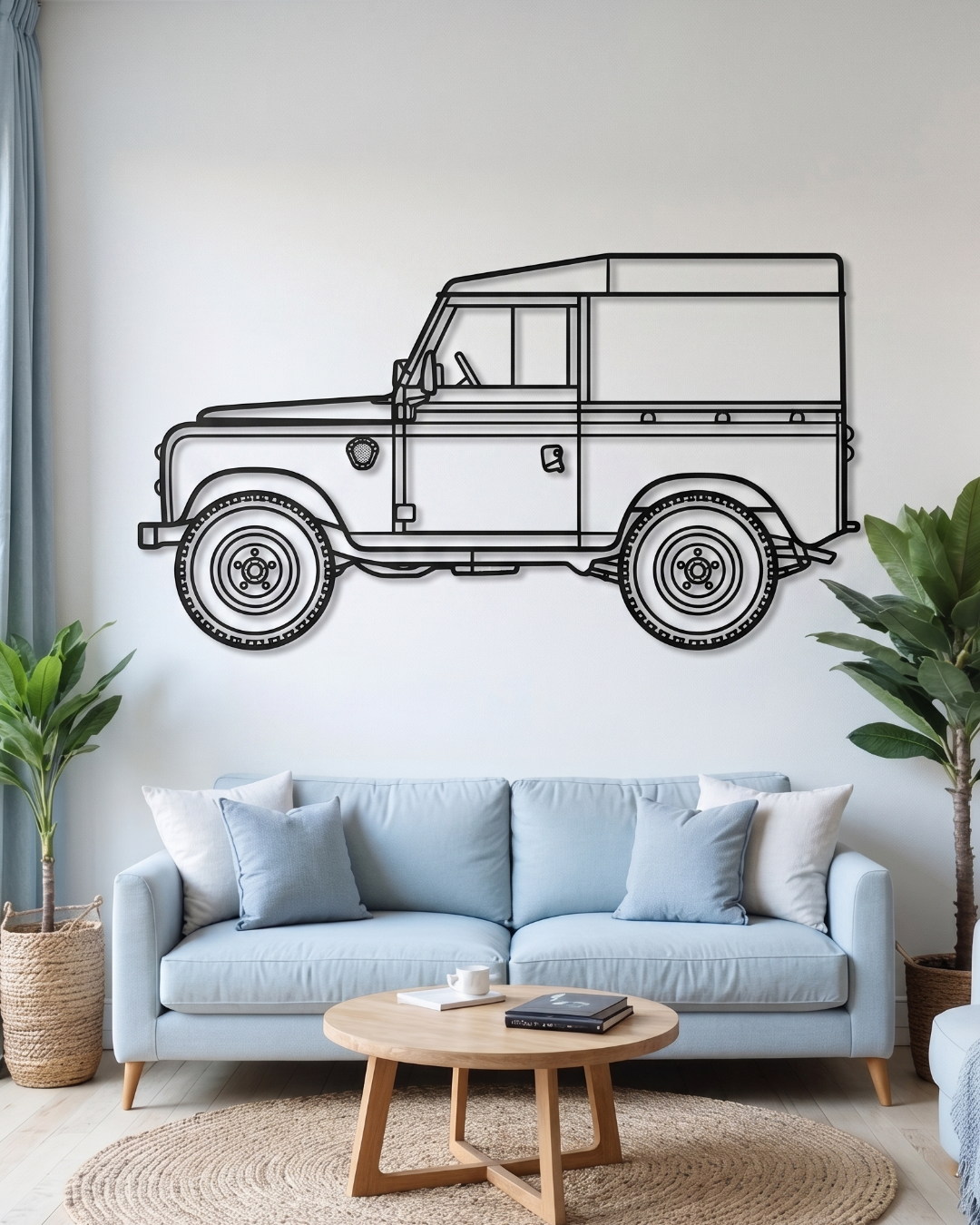 Land Rover Series III SIDE VIEW