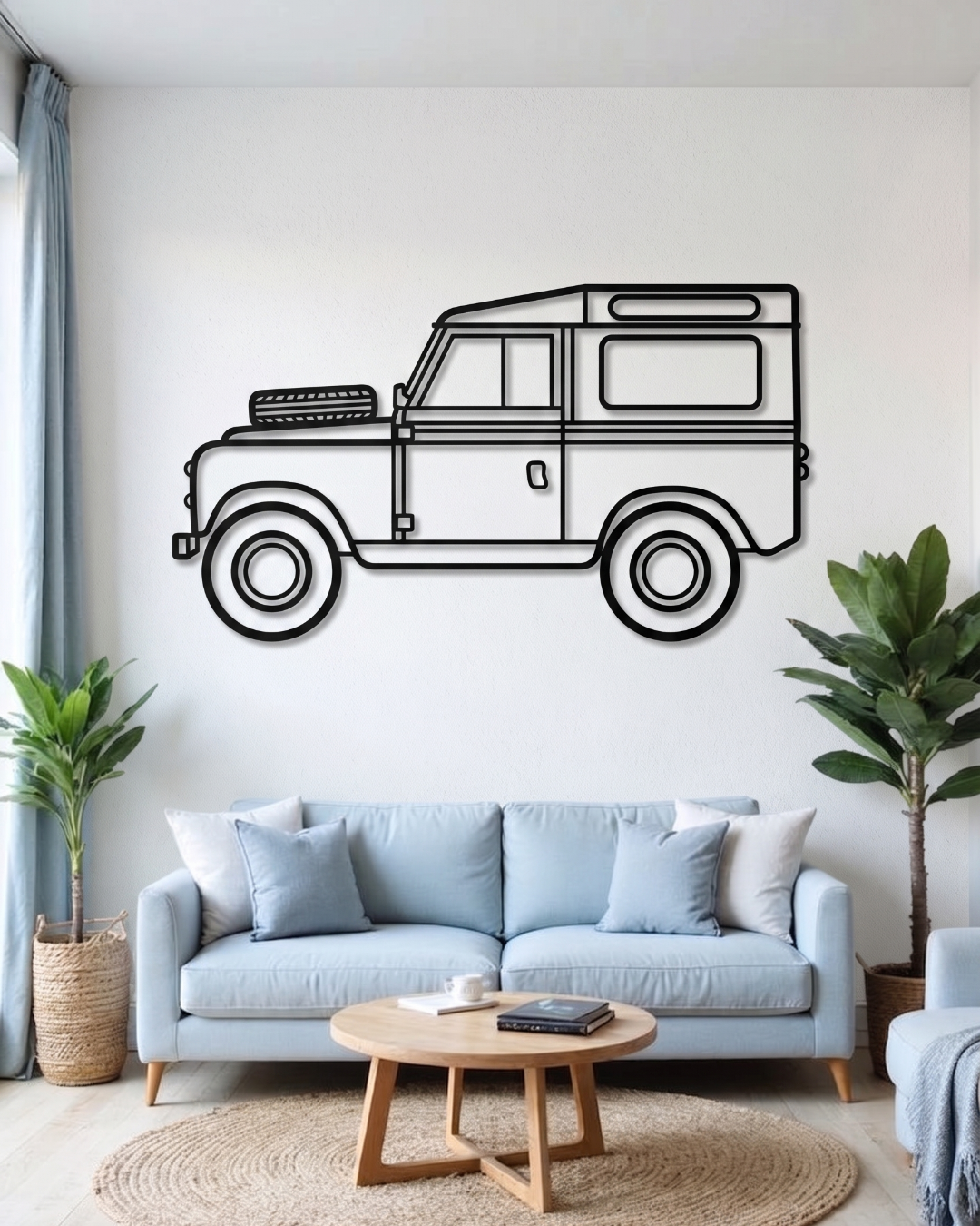 Land Rover Series II SIDE VIEW