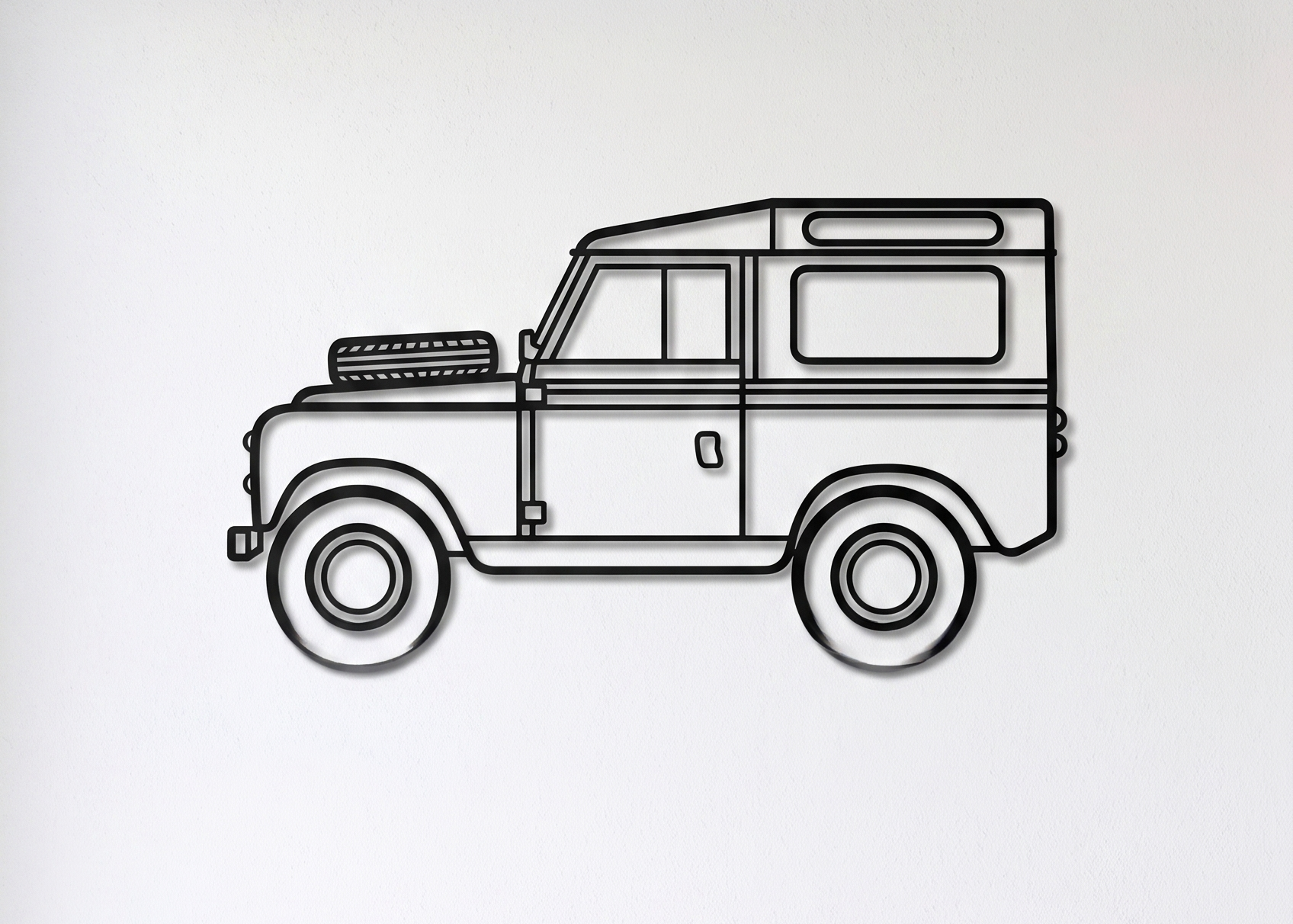 Land Rover Series II SIDE VIEW