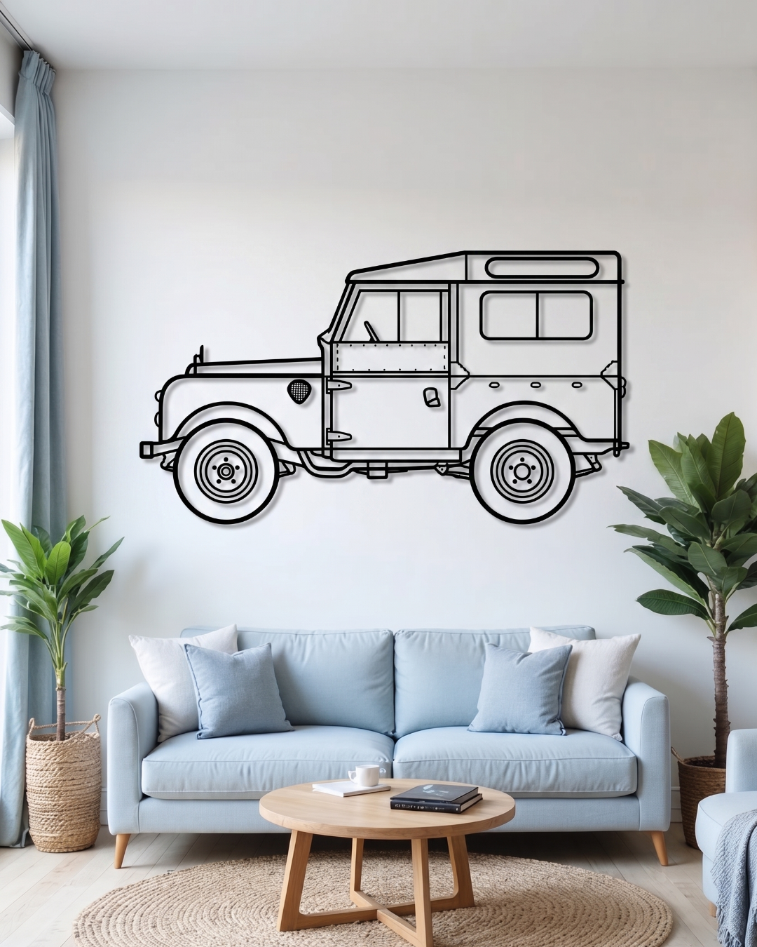 Land Rover Series I SIDE VIEW