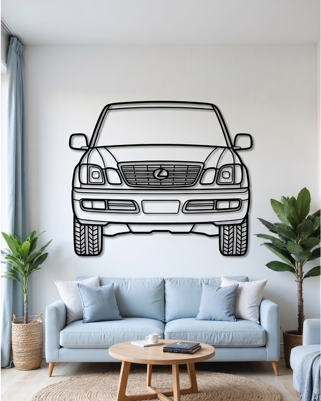 Lexus LX 470 J100 FRONT  VIEW