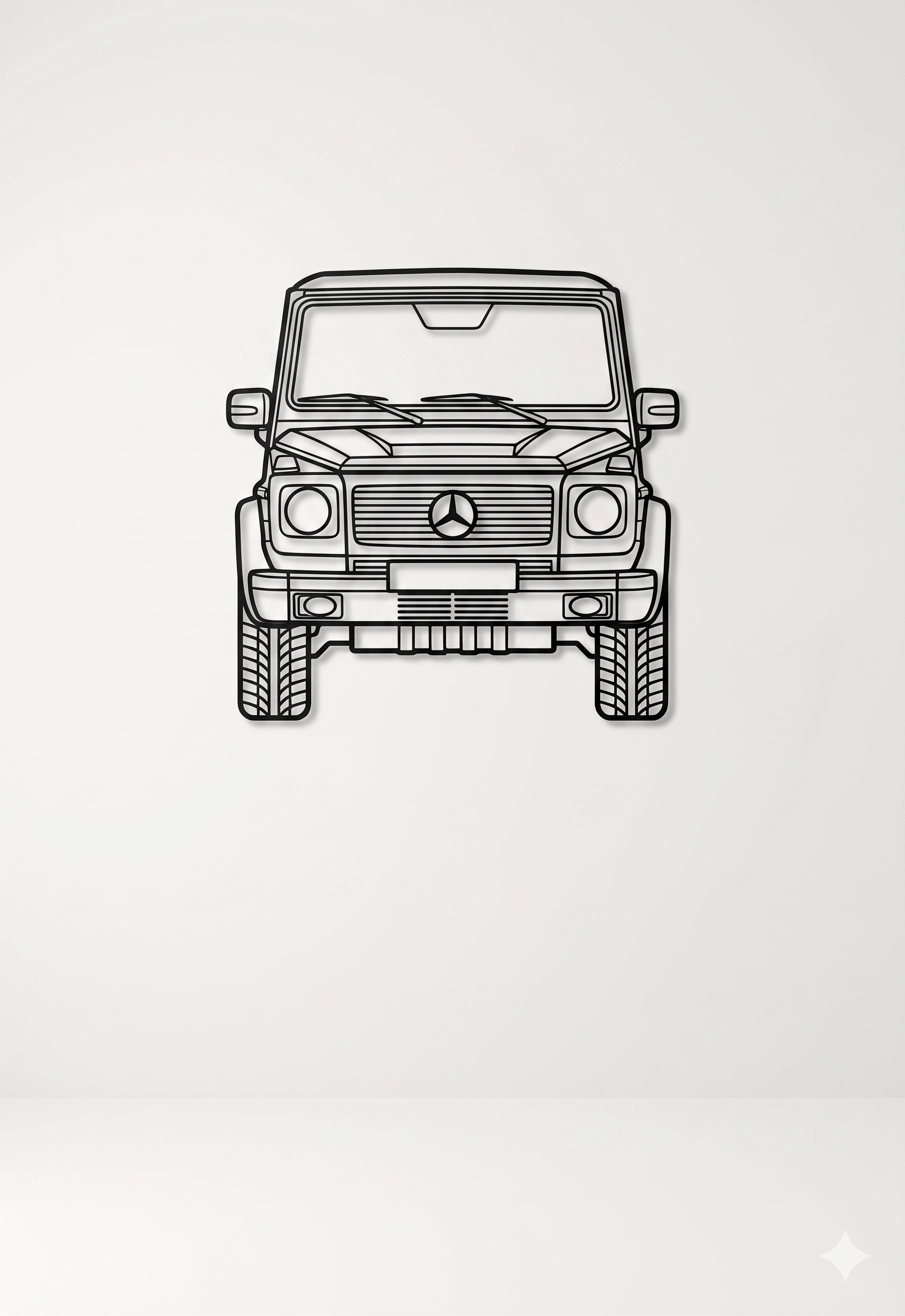 Mercedes-Benz G-Class W461 FRONT VIEW