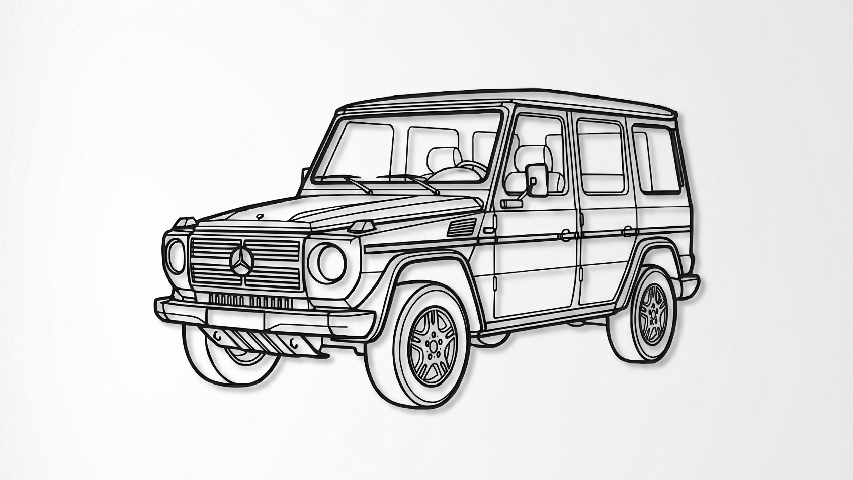 Mercedes-Benz G-Class W460 3/4 VIEW