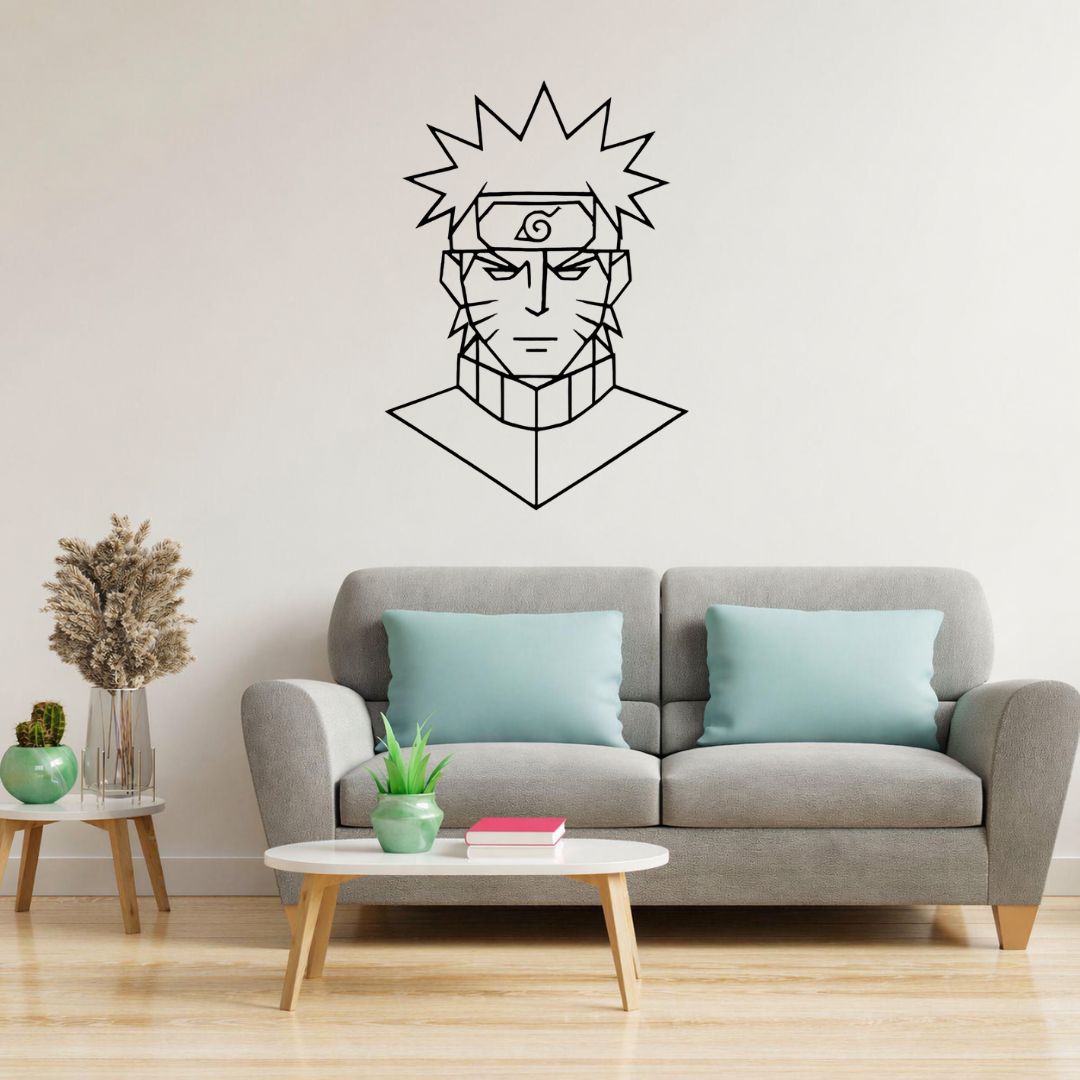 Naruto Hokage Spirit Metal Wall Art