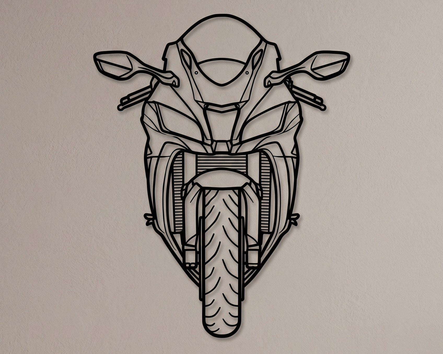 Ninja ZX-10R FRONT VIEW