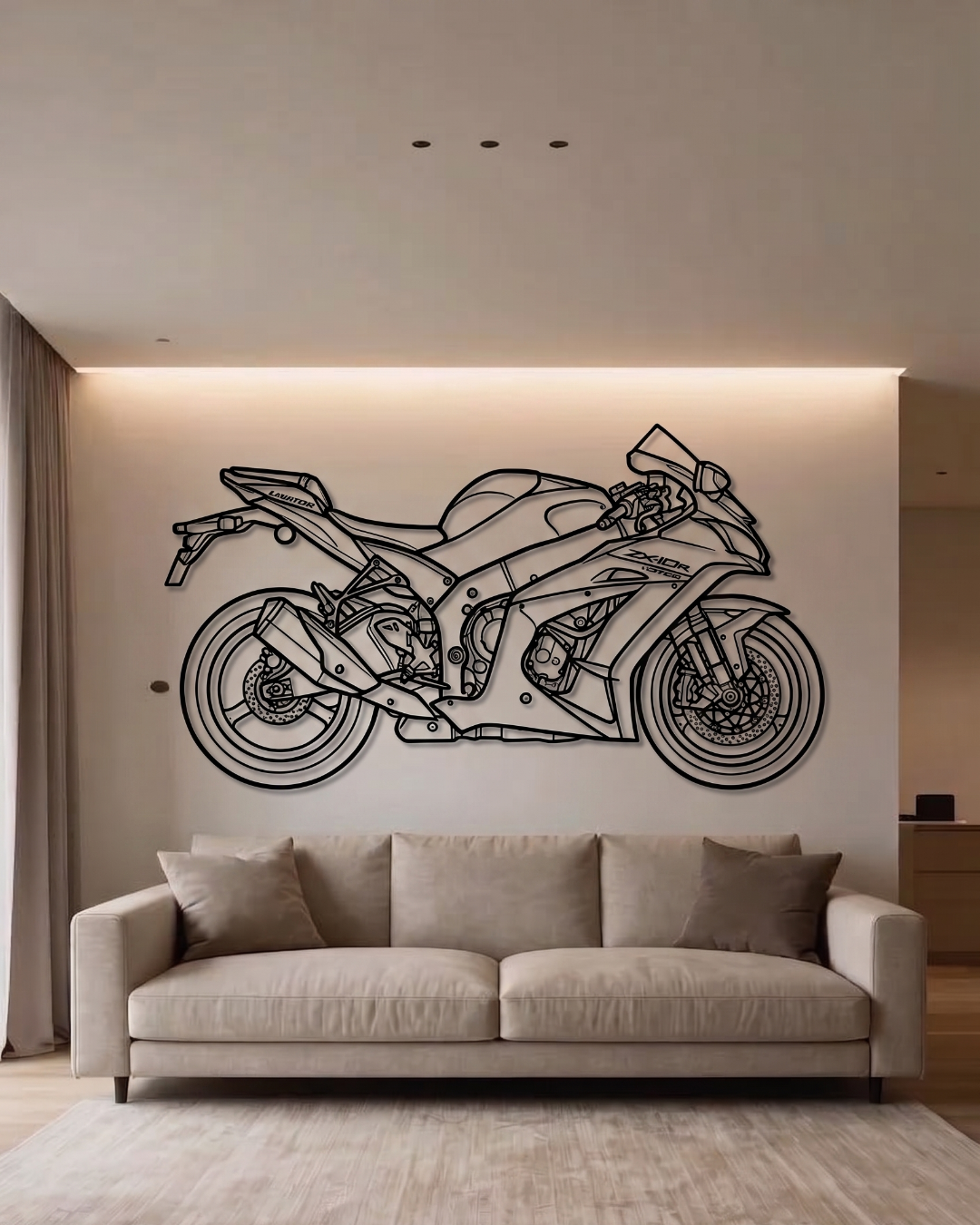 Ninja ZX-10R SIDE VIEW