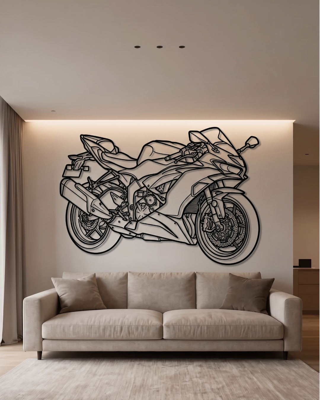 Ninja ZX-6R 3/4 VIEW