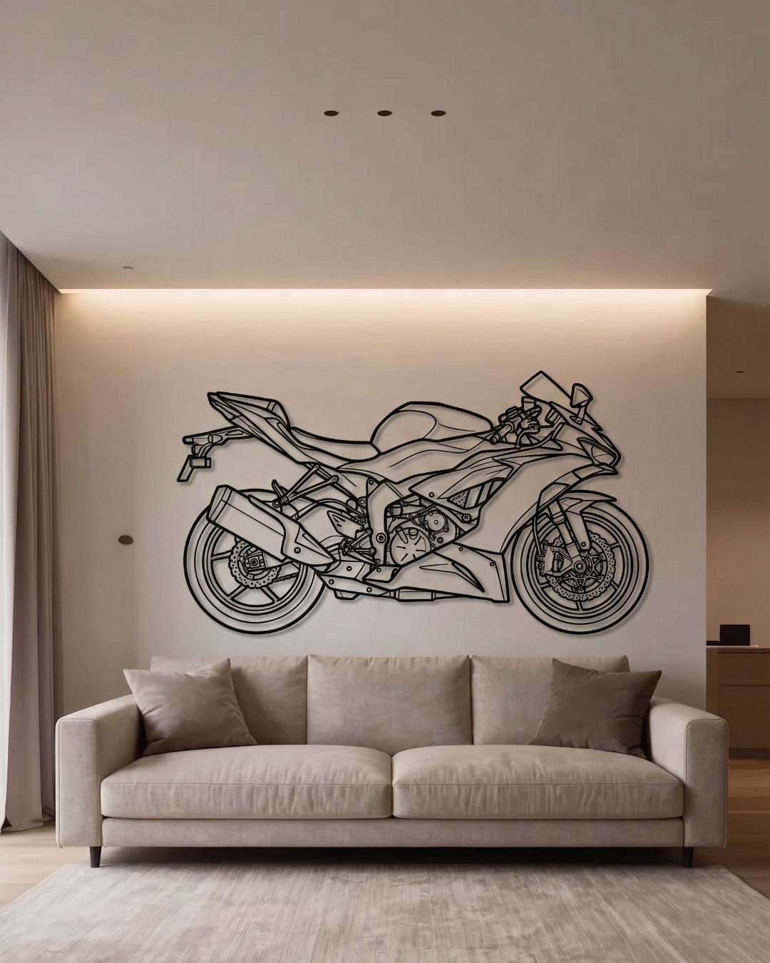 Ninja ZX-6R SIDE VIEW