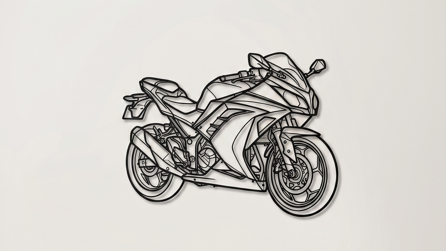 Ninja 300 3/4 VIEW