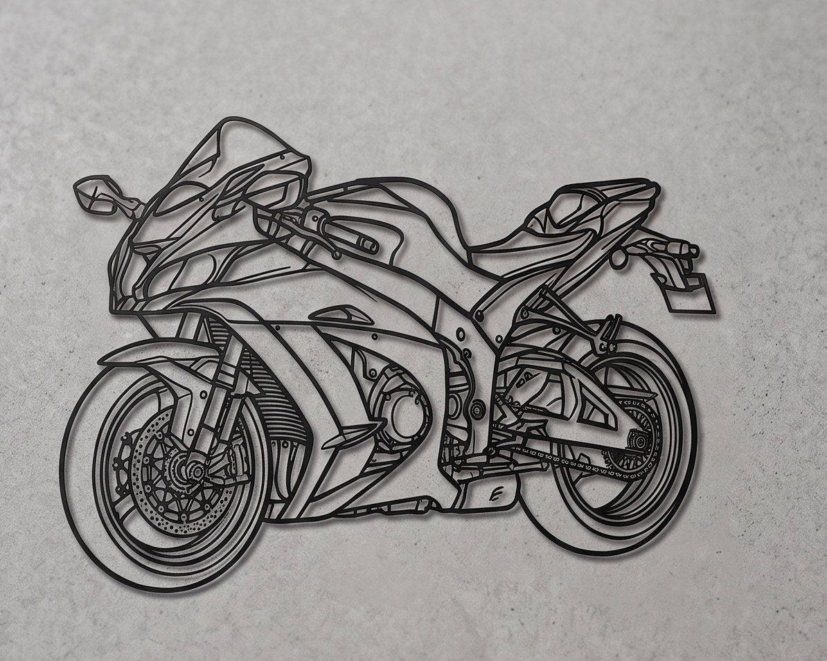 Ninja ZX-10R 3/4 VIEW