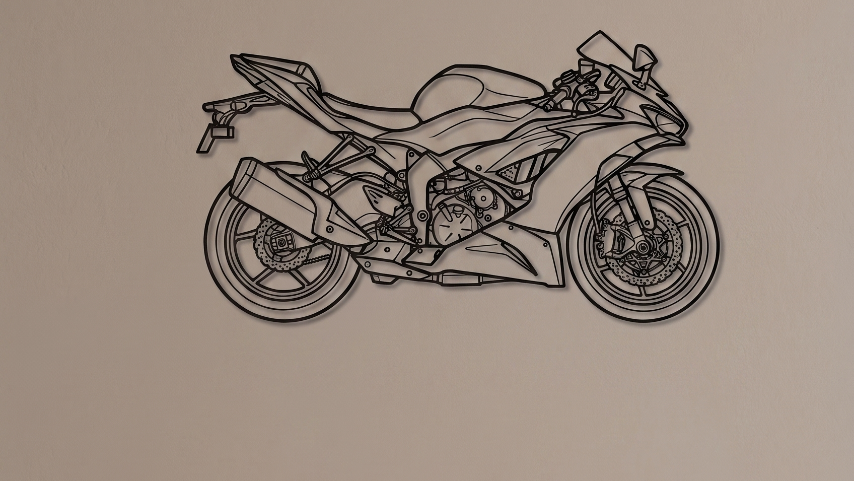 Ninja ZX-6R SIDE VIEW