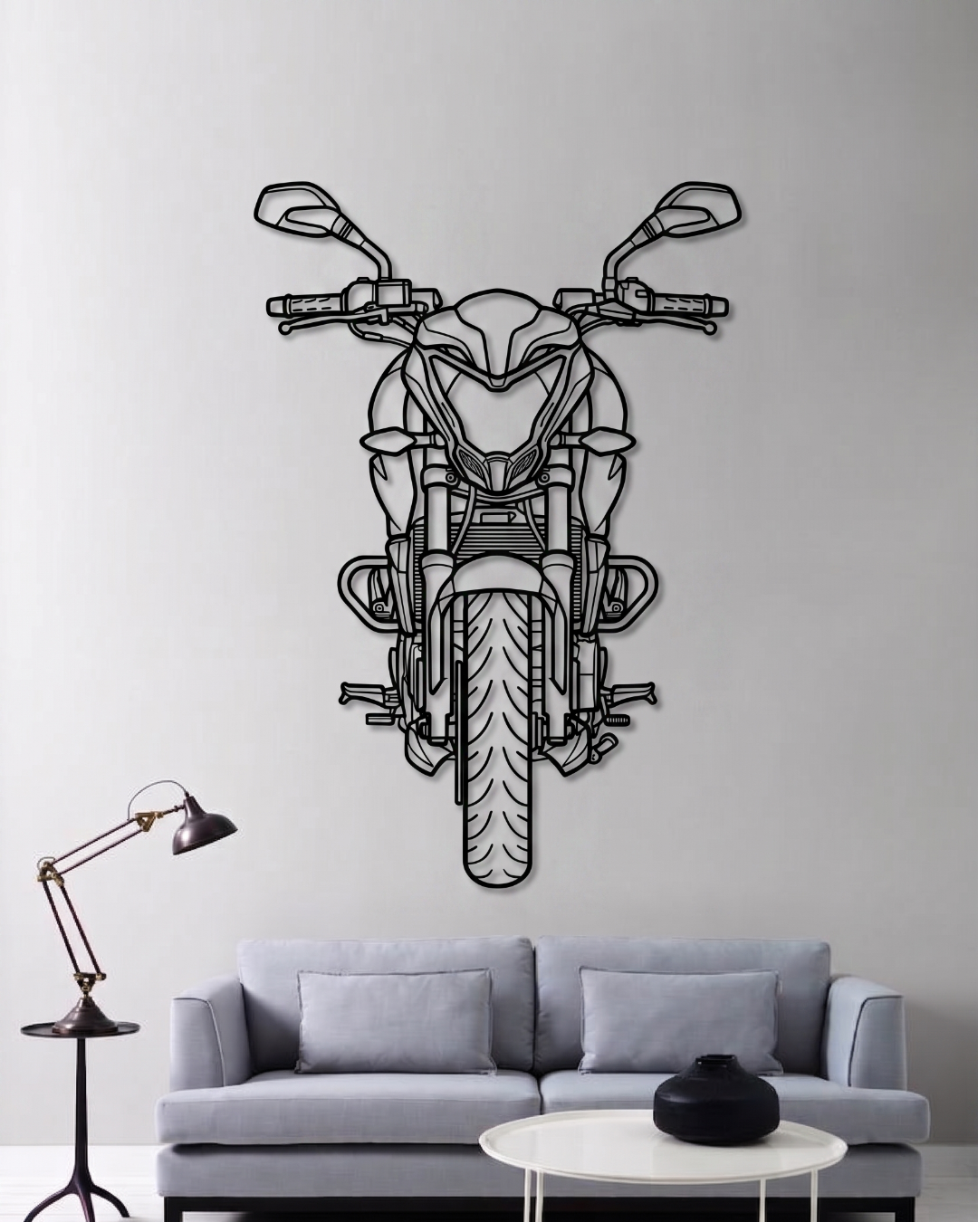 Pulsar NS400Z  FRONT VIWE
