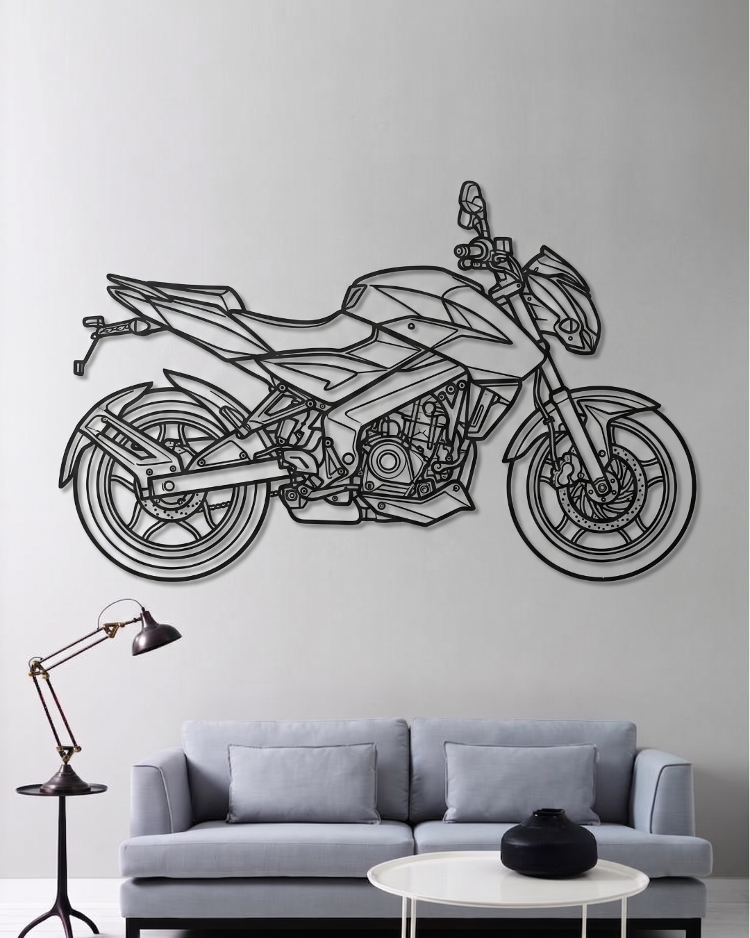 Pulsar NS400Z  SIDE VIWE