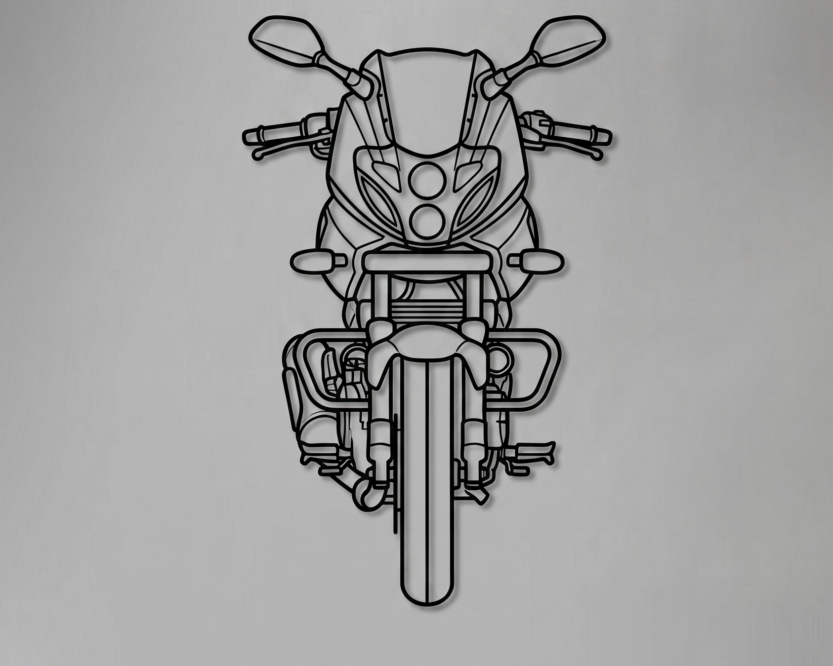 Pulsar 220F FRONT VIEW