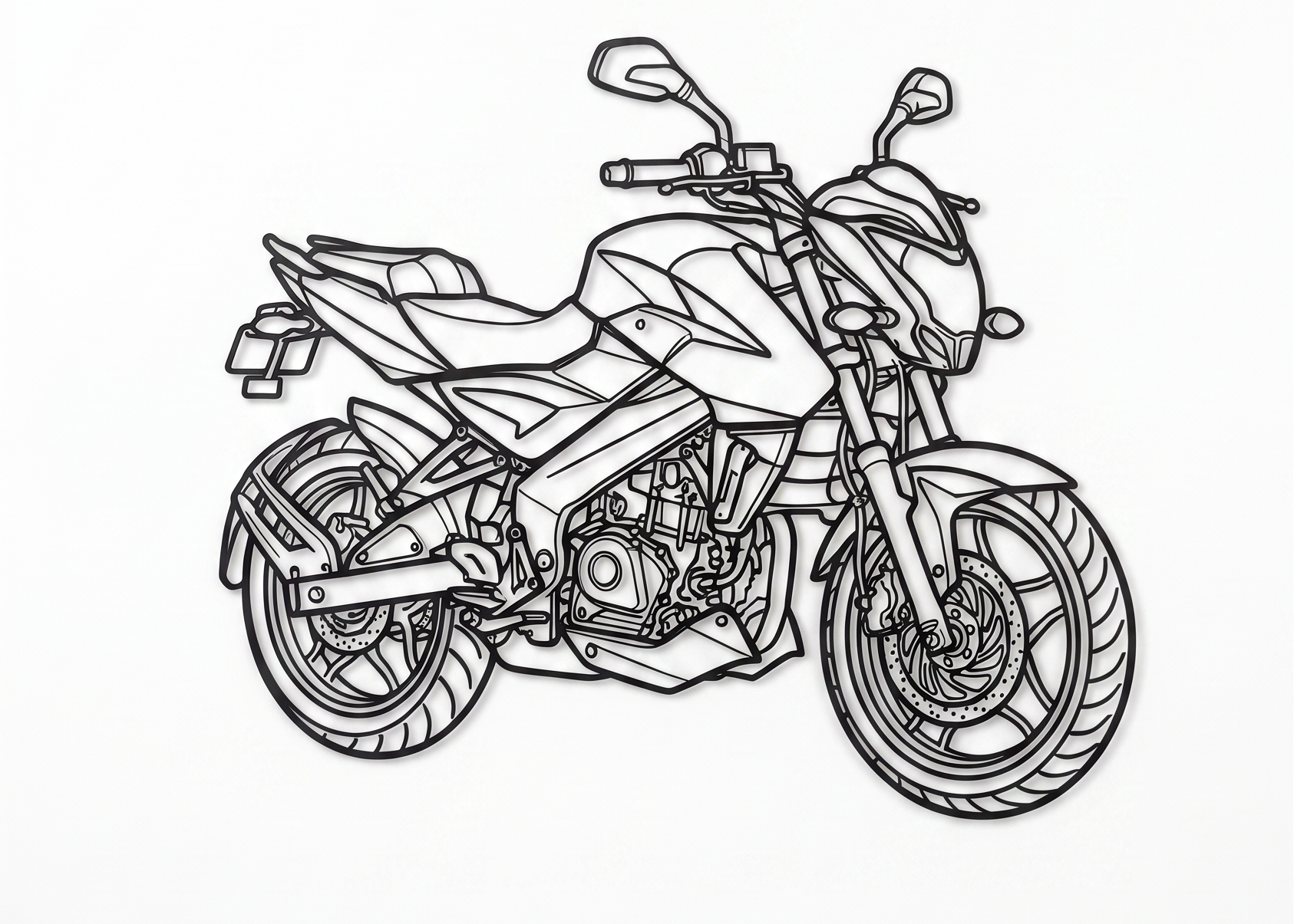 Pulsar NS200 3/4 VIEW