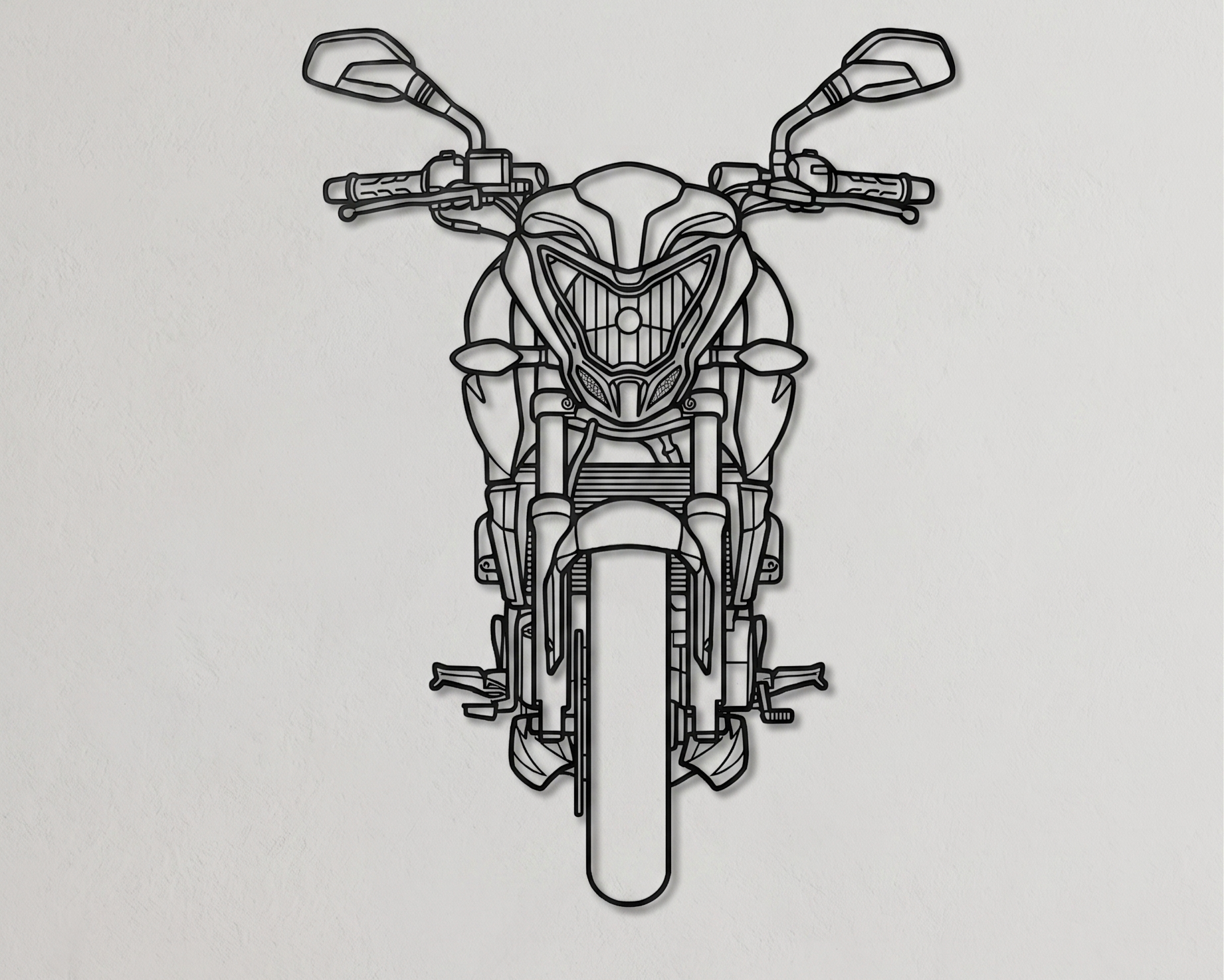 Pulsar NS200 FRONT VIEW