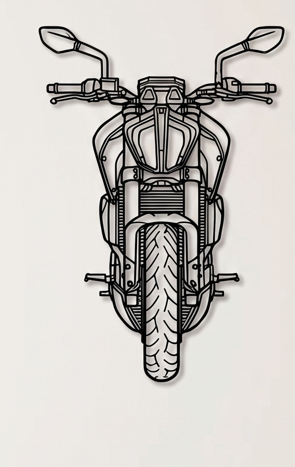 RC 125 FRONT VIEW