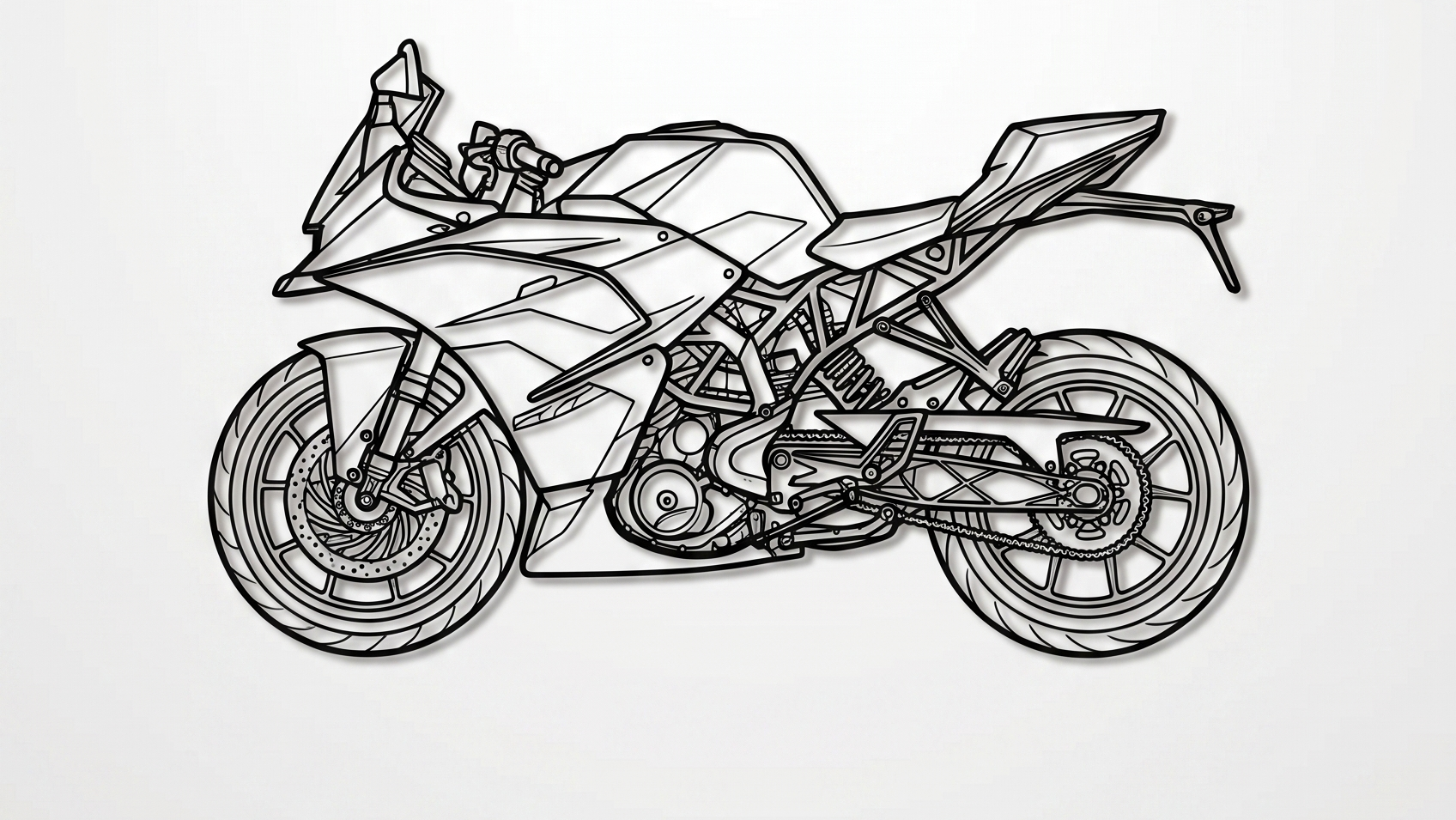 RC 390 Gen 1 SIDE VIEW