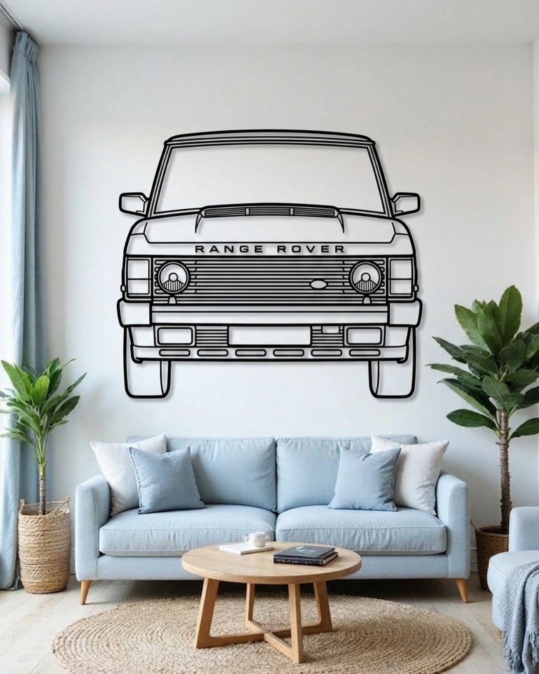 RANGE ROVER CLASSIC FRONT VIEW