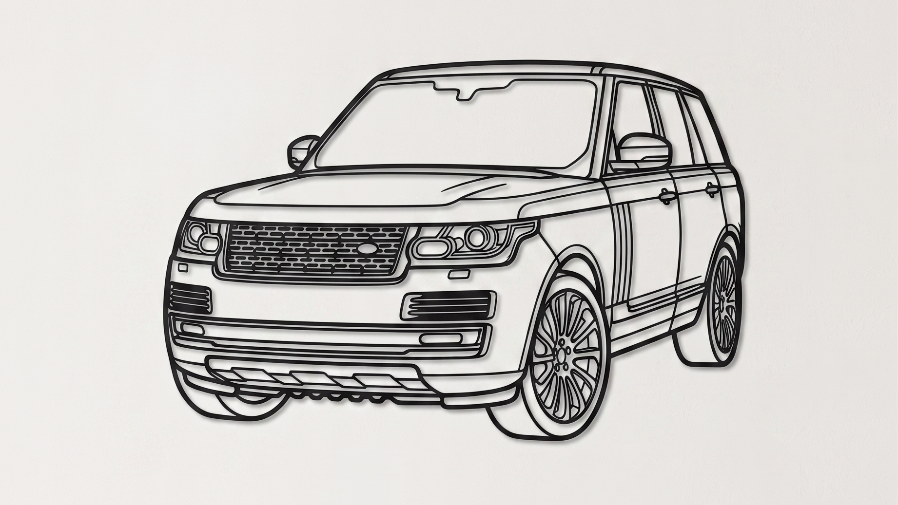 Range Rover L405 3/4 VIEW