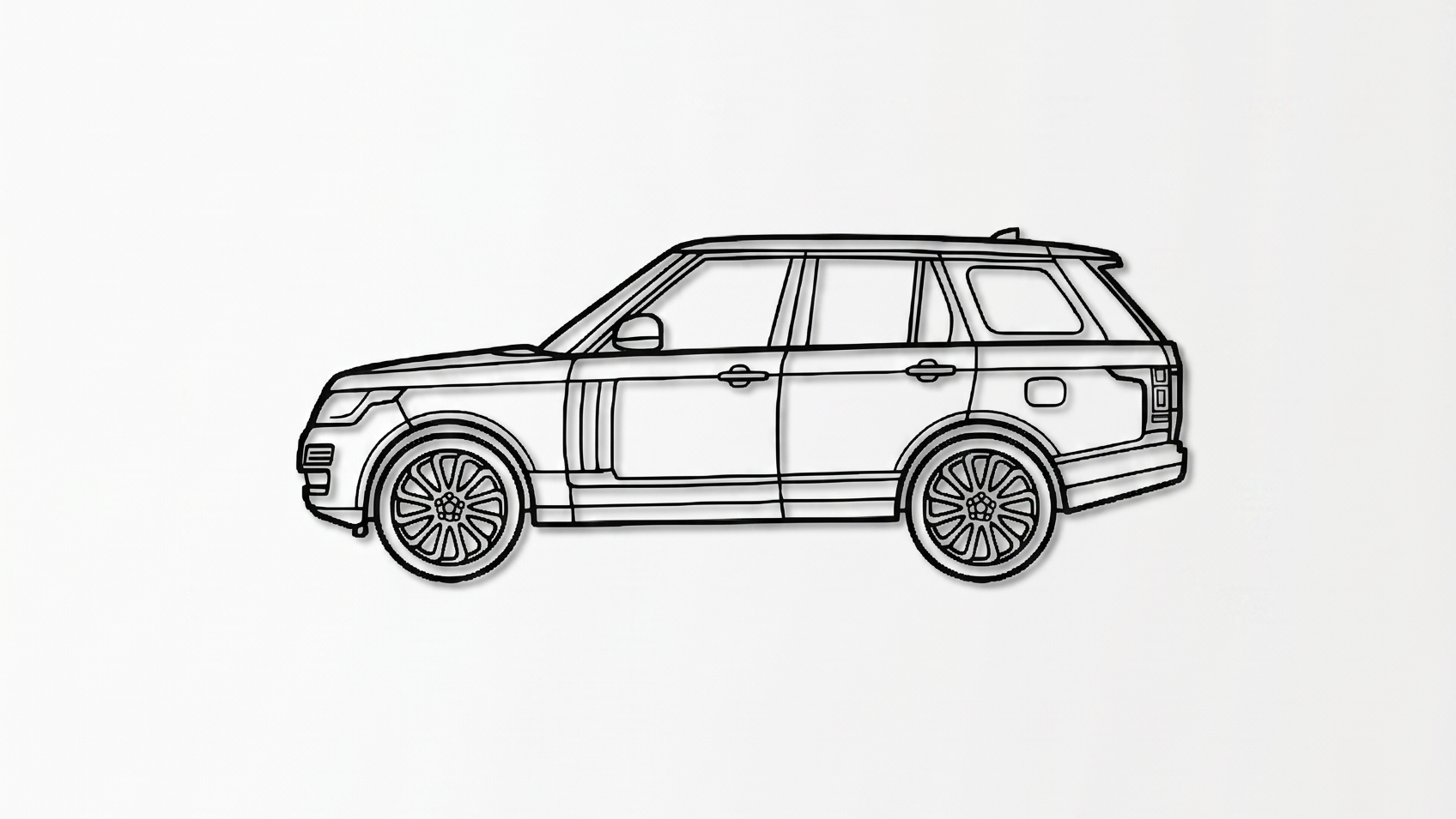 Range Rover L405 SIDE VIEW