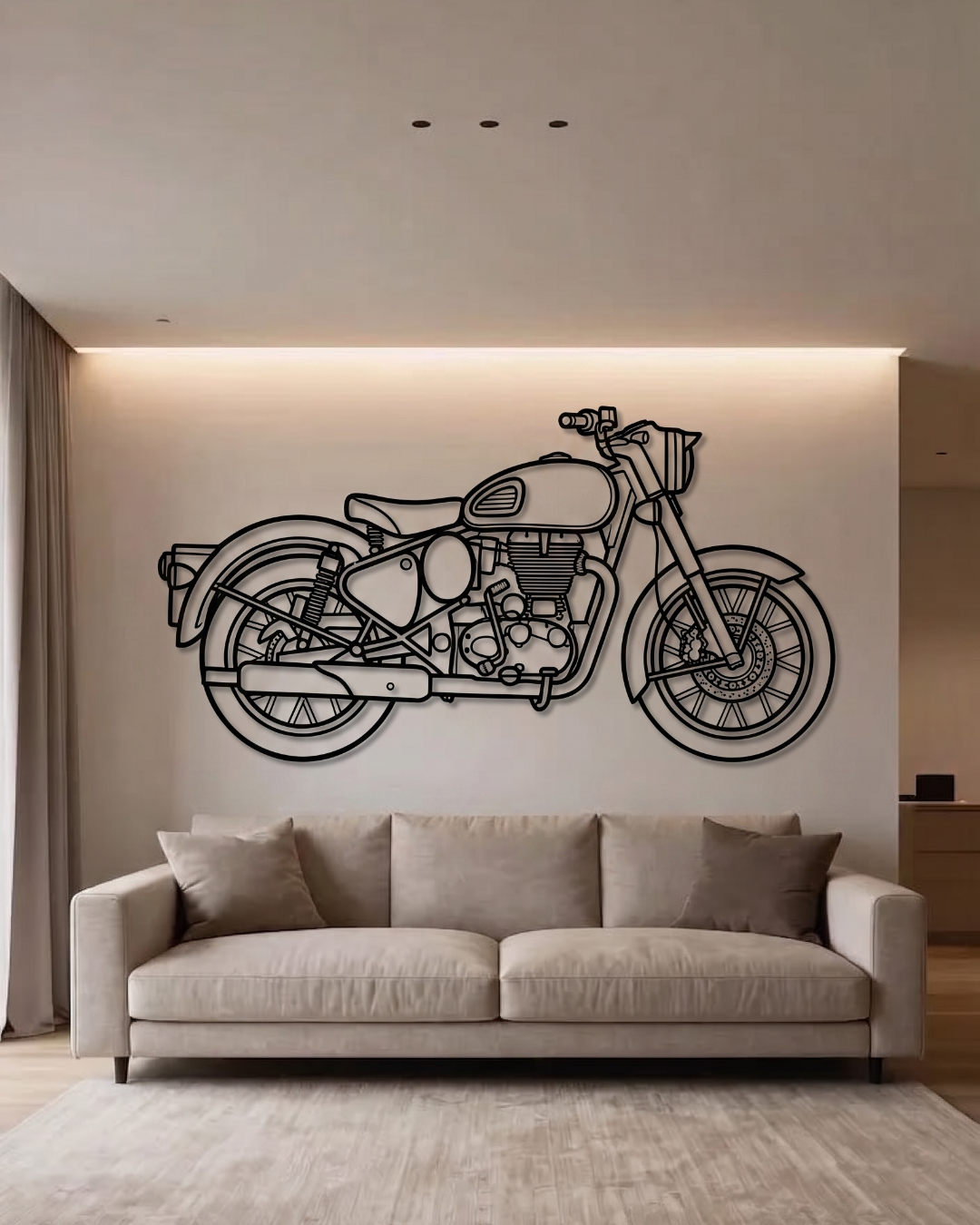 Royal Enfield Classic 350  SIDE VIEW
